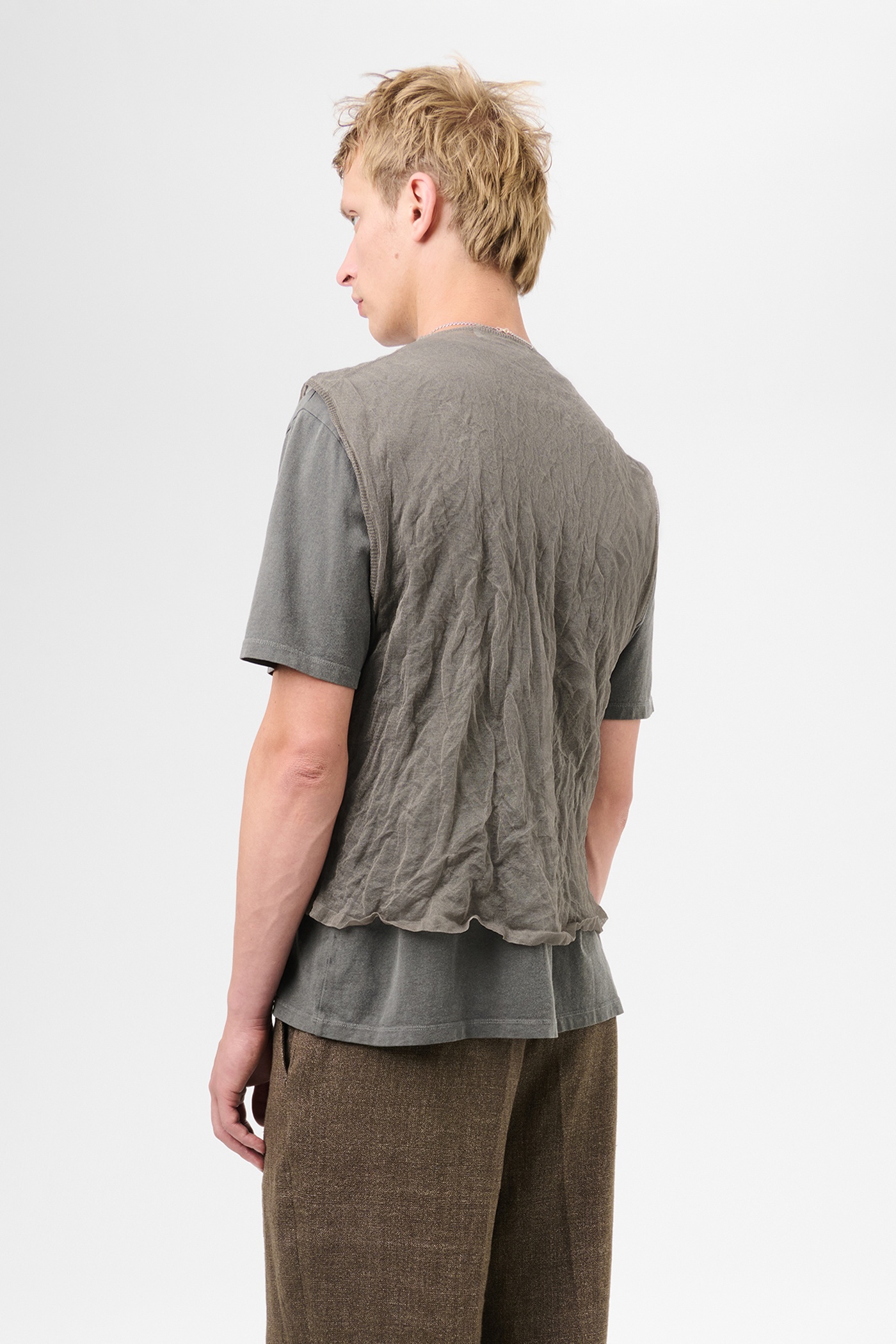 Crush Vest Ash Silk Steel - 4