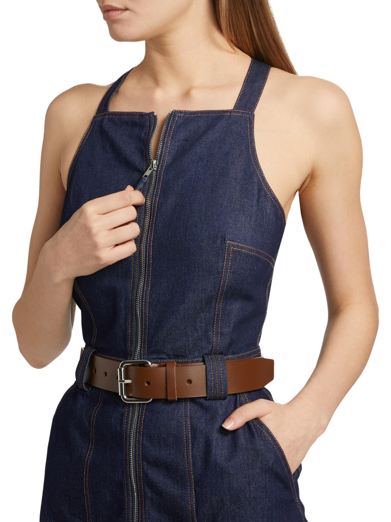 Women's Andri Belted Utility Minidress - Indigo 6