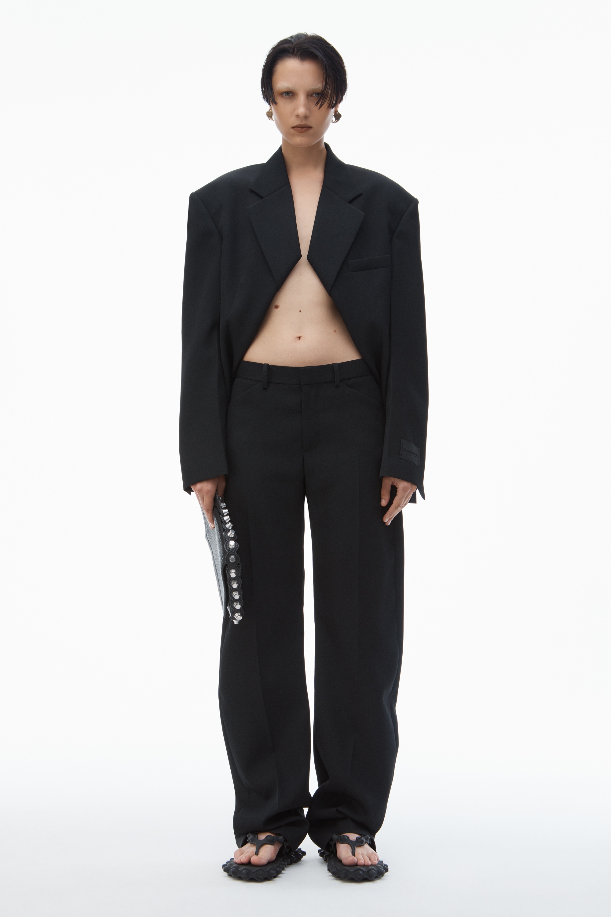 Mid-Rise Tailored Trouser - 2