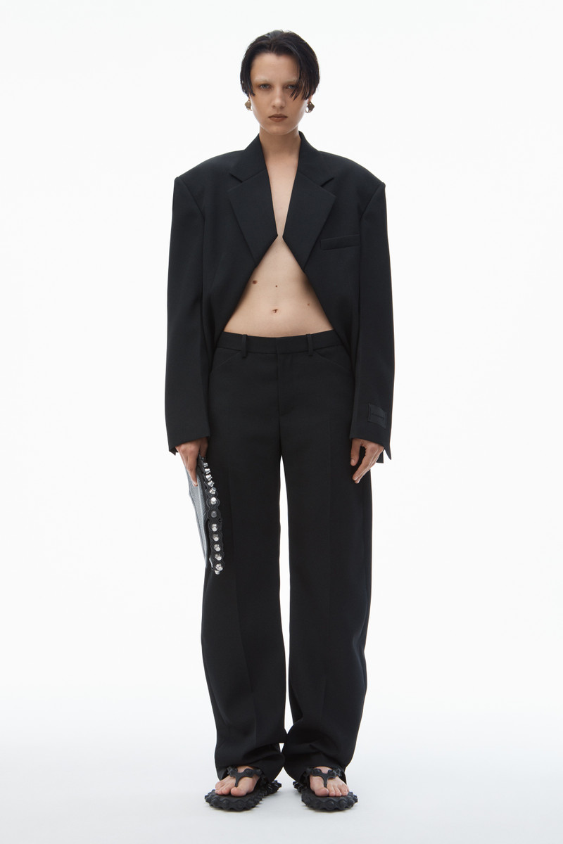 Alexander Wang Mid-Rise Tailored Trouser outlook