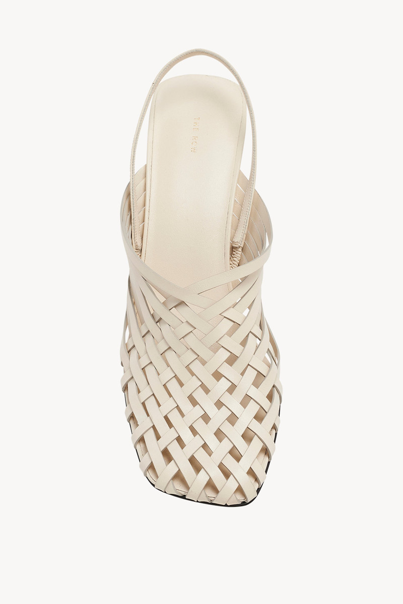 Woven Mule in Vegetable-Tanned Leather 3