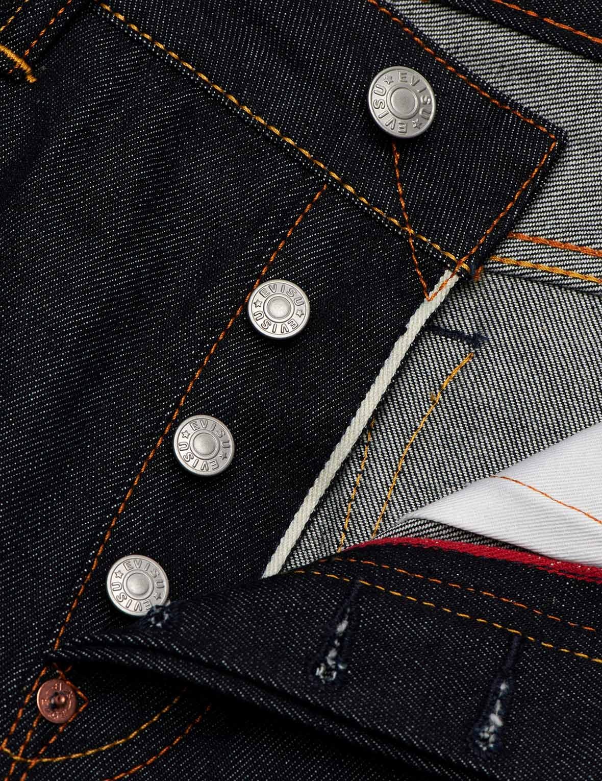 BLUE BRUSHSTROKE DAICOCK SLIM FIT JEANS #2010 - 9
