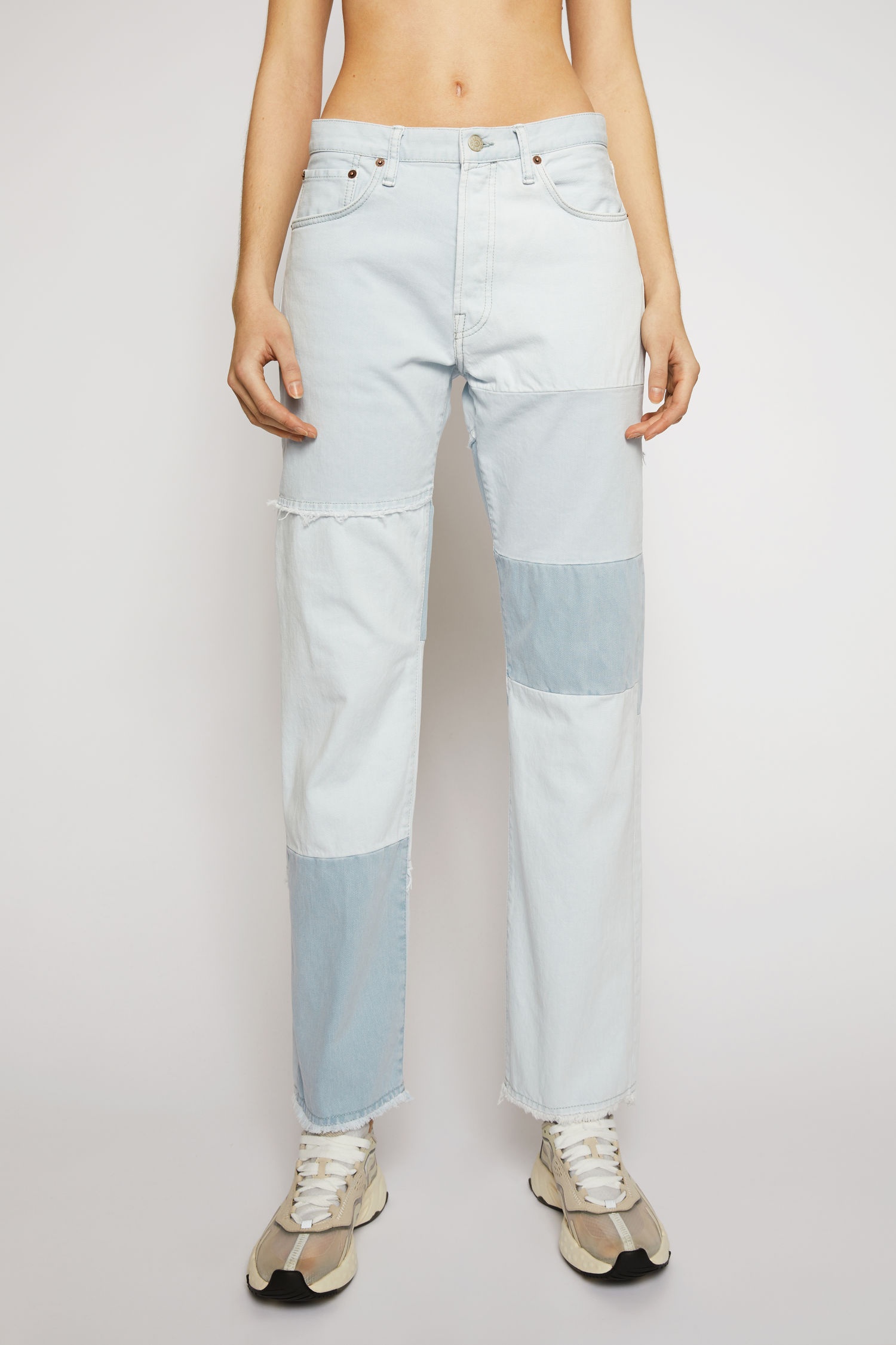 Recrafted classic fit jeans light blue - 2