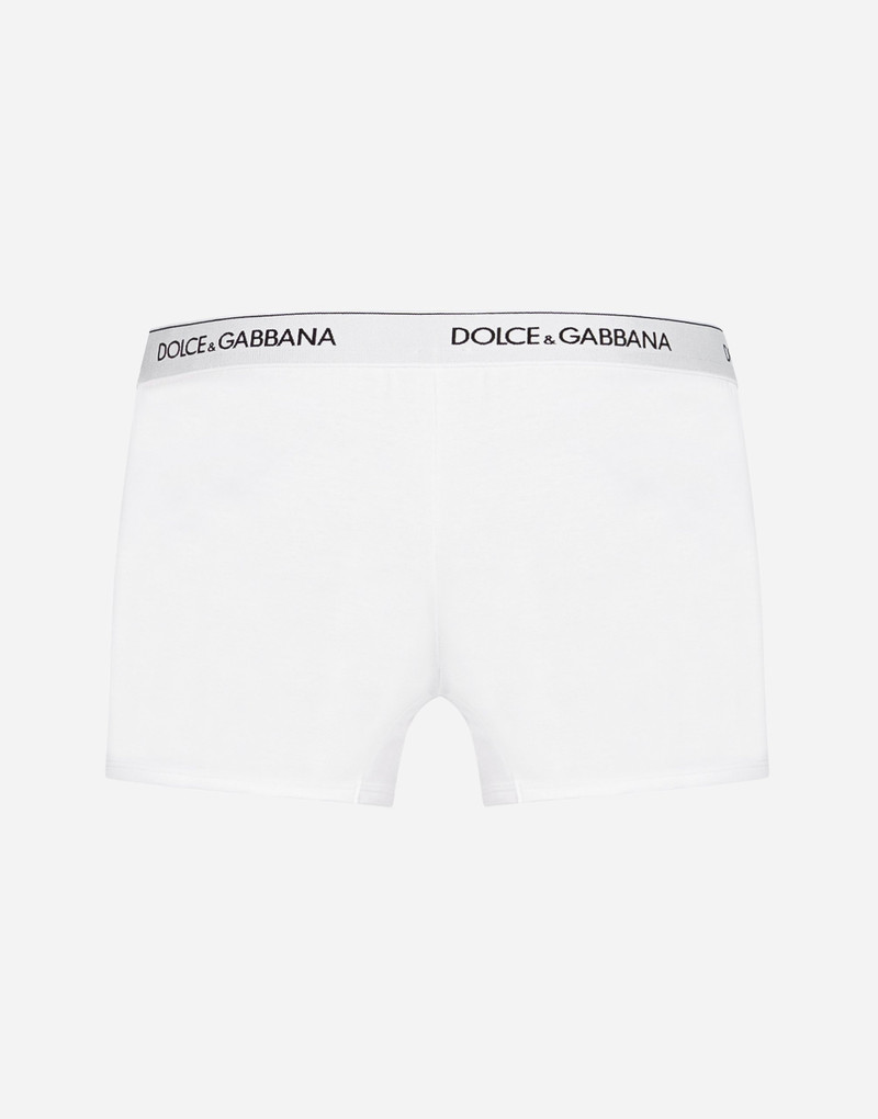 Dolce & Gabbana Bi-pack boxers in stretch cotton outlook