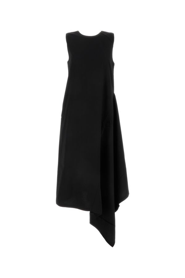 Black viscose blend Aura dress - 1