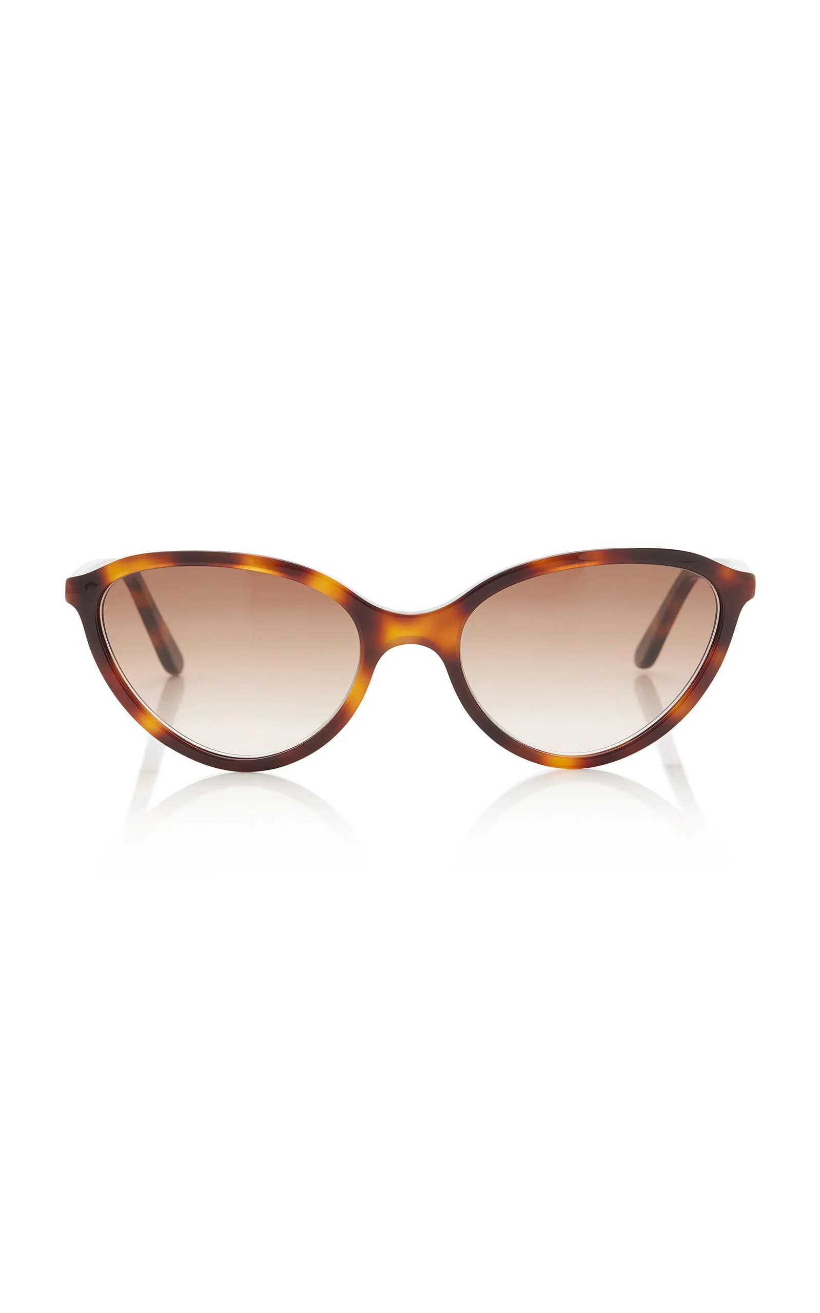 Cat-Eye Acetate Sunglasses brown - 1