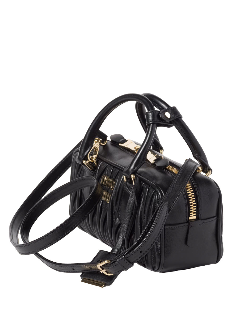 Miumiu Women Arcadie Matelassé Nappa Leather Bag - 3