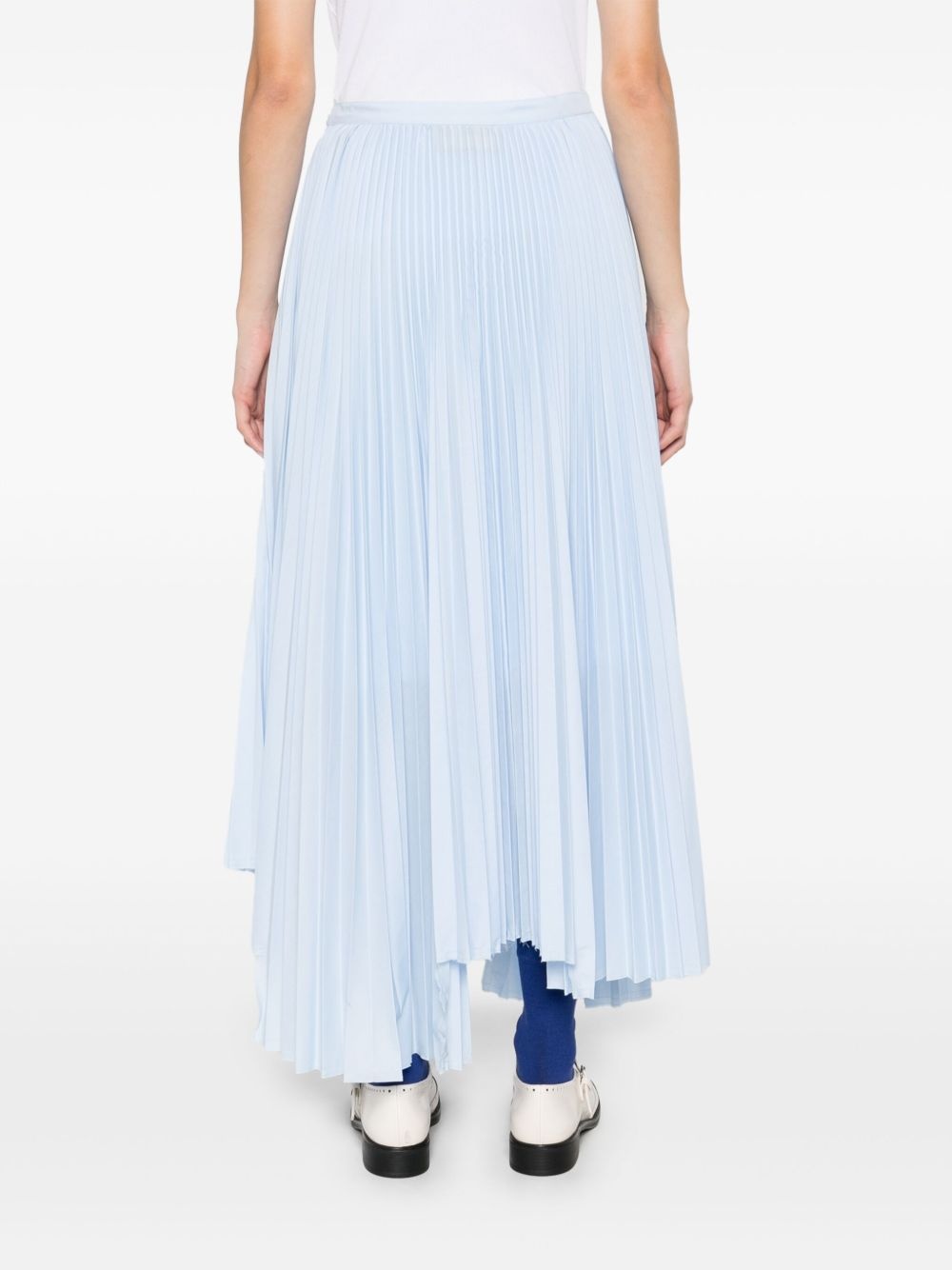 pleated maxi skirt - 4