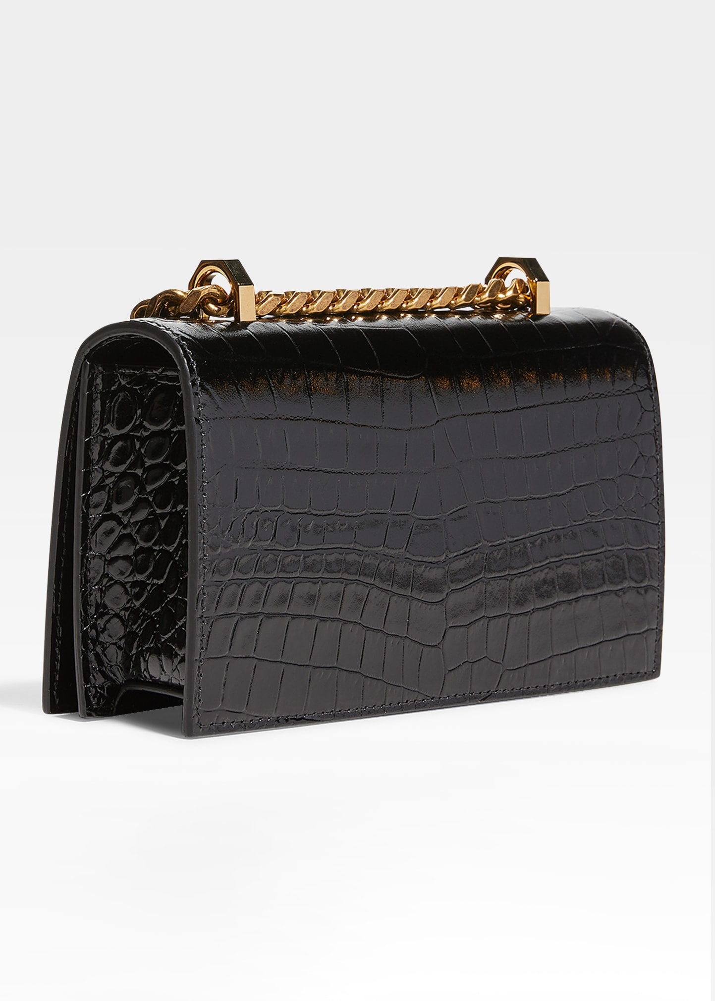 Mini Jeweled Satchel Bag - 4