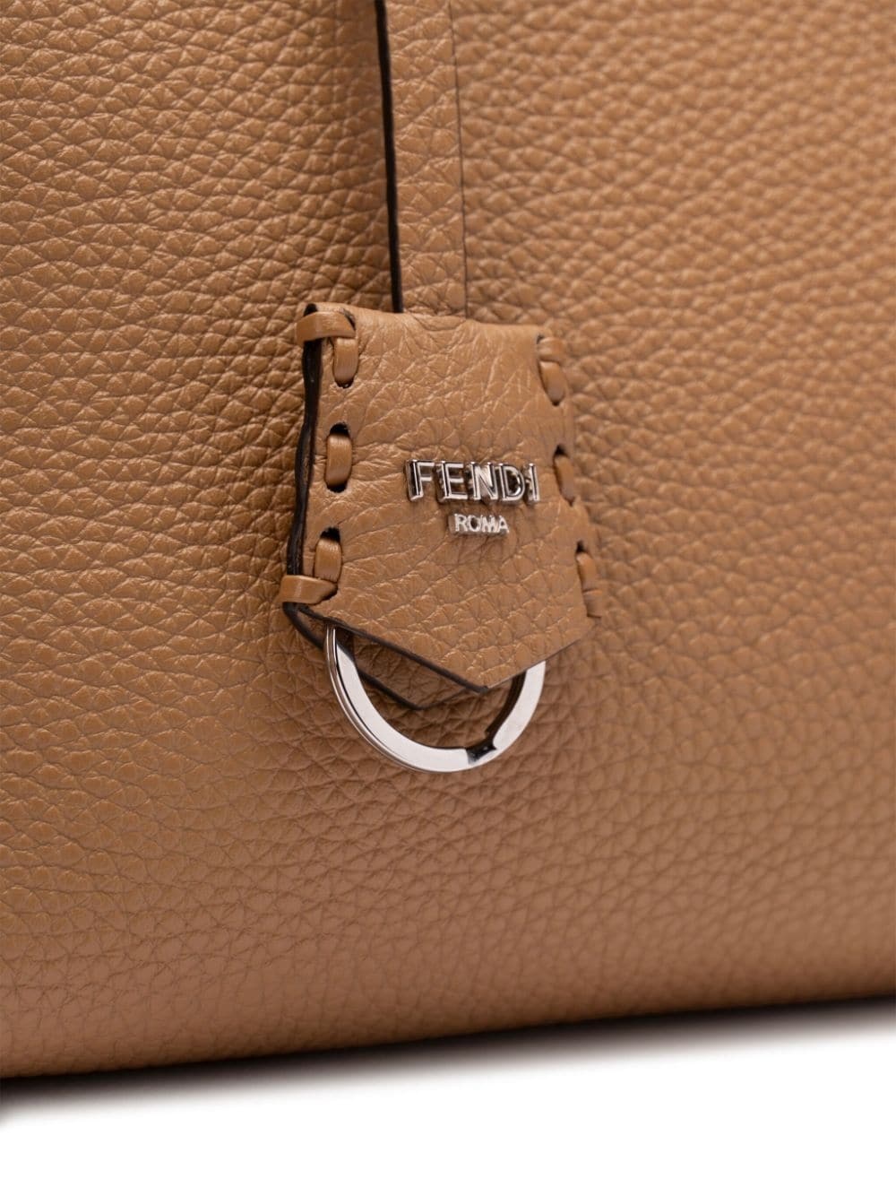 leather tote bag - 4