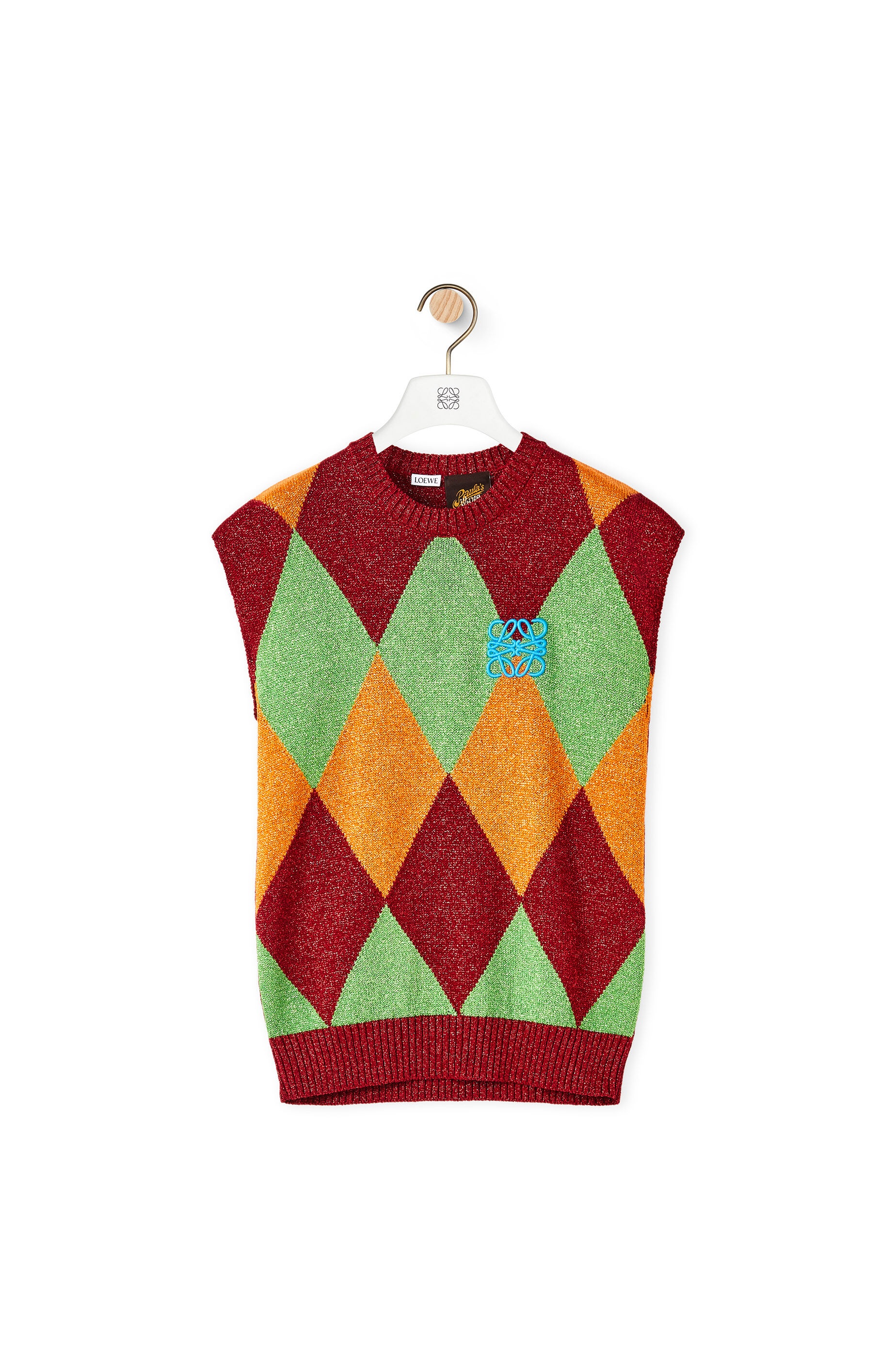 Anagram lurex vest in viscose - 1