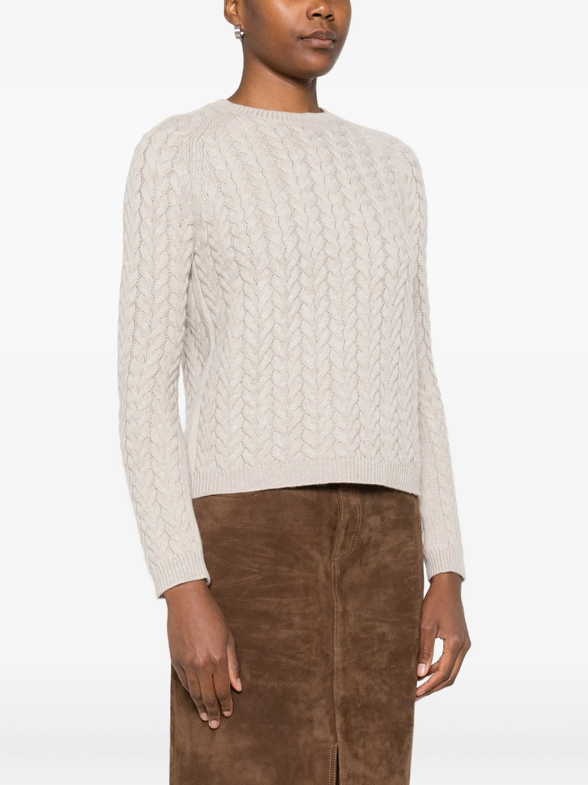 's Max Mara ELIANE Cable-knit Sweater - 3