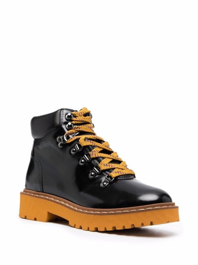 HOGAN lace-up hiking boots outlook