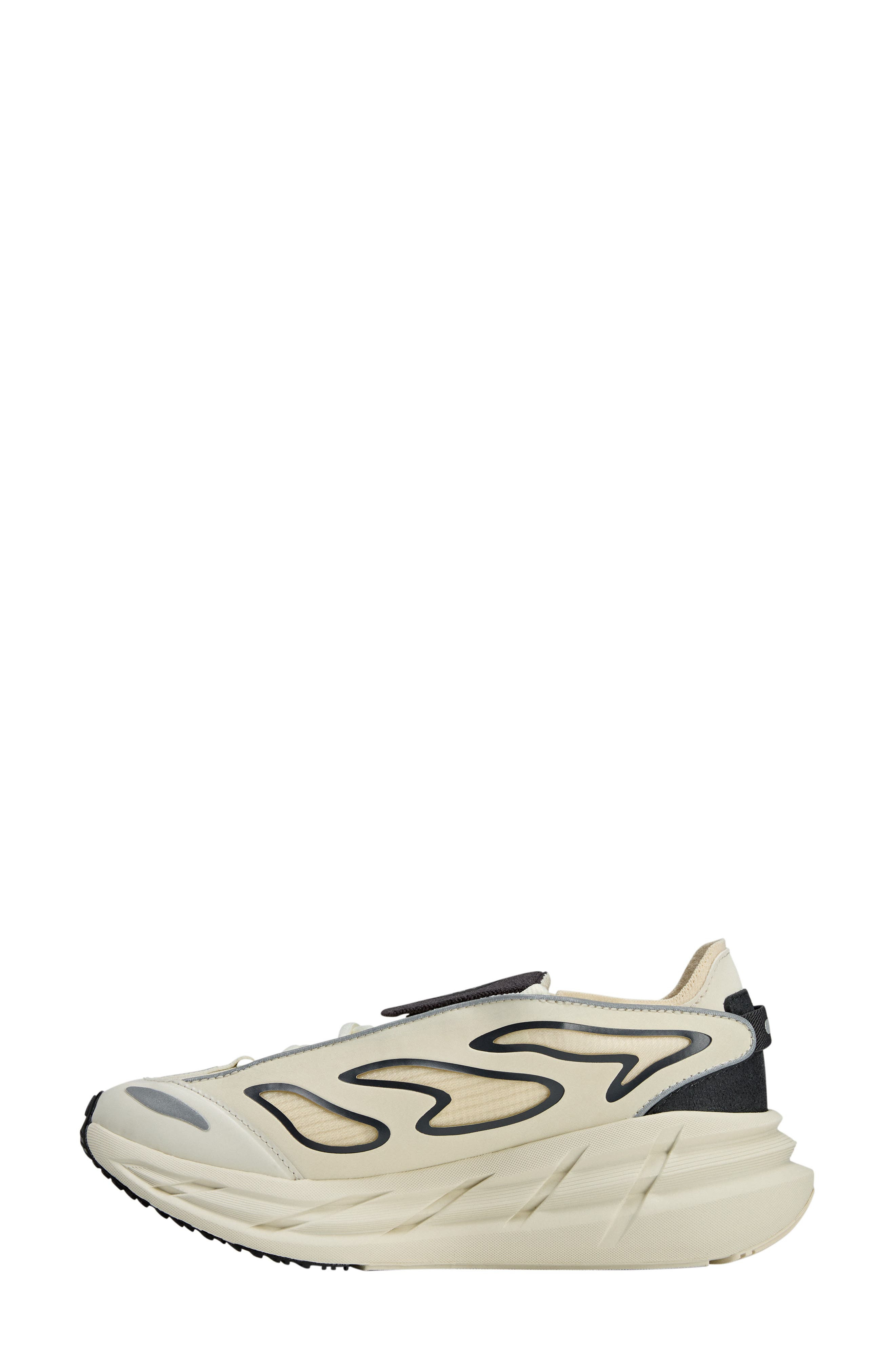 adidas by Stella McCartney Adistar Running Shoe in Almond/Almond/Black at Nordstrom - 6