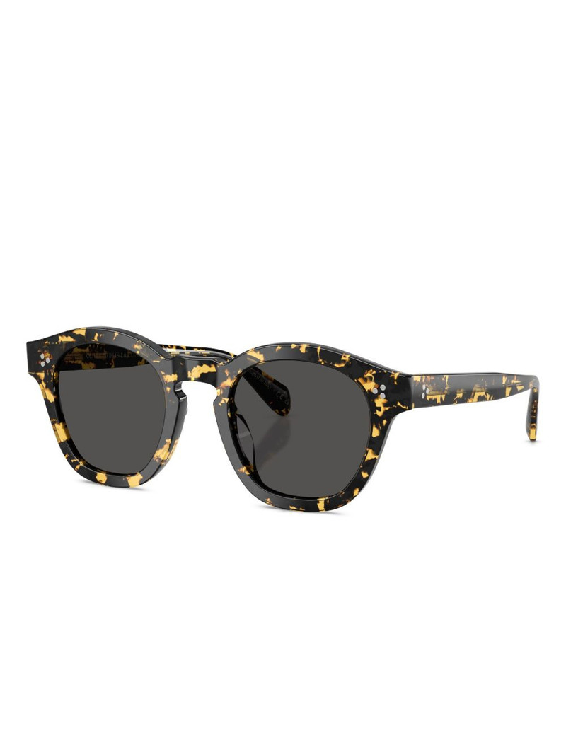 Oliver Peoples round-frame sunglasses outlook