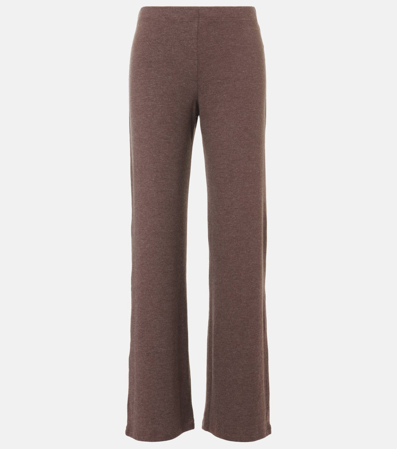 Lauren mid-rise wide-leg pants - 1