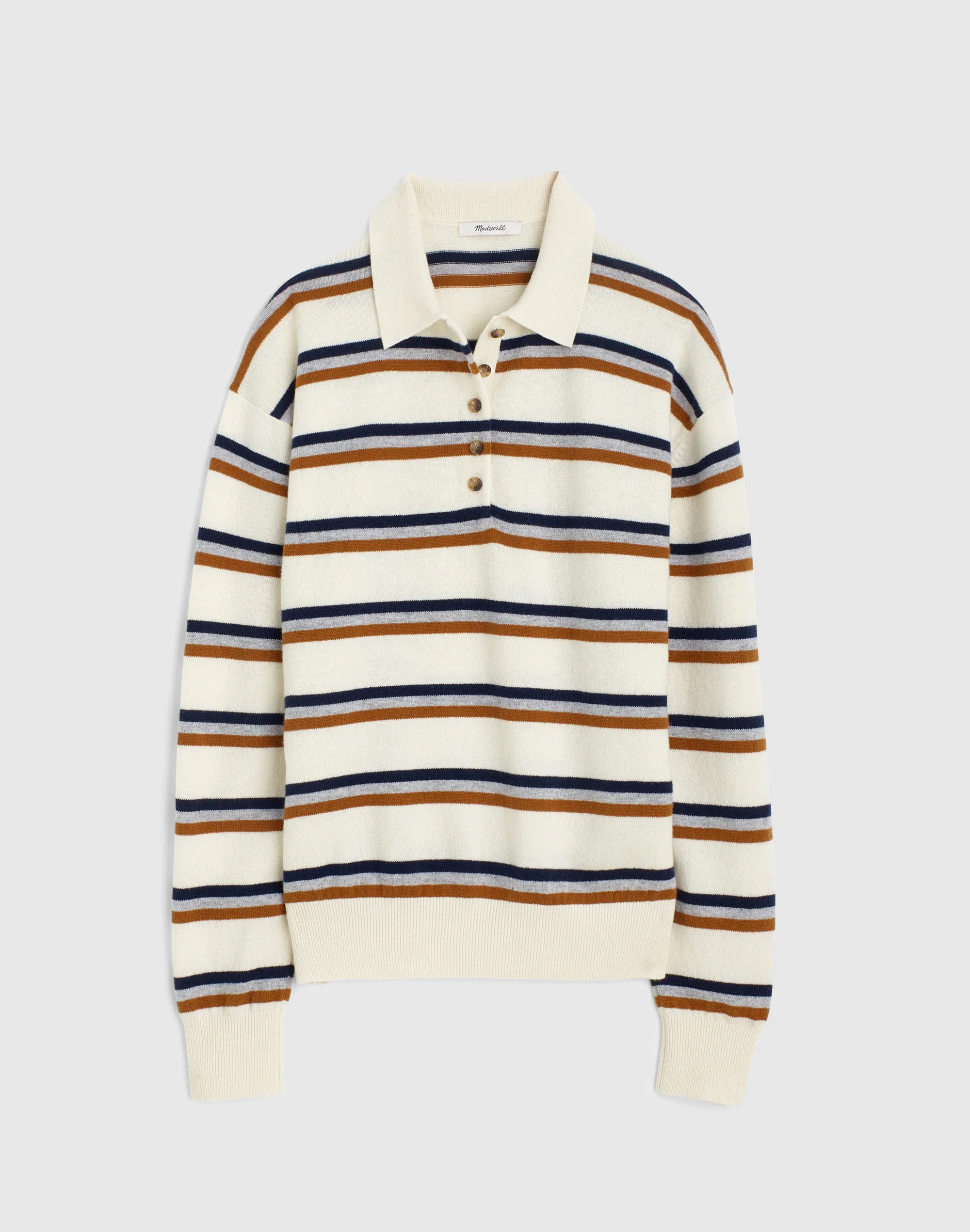 Polo Sweater in SoftWool - 1