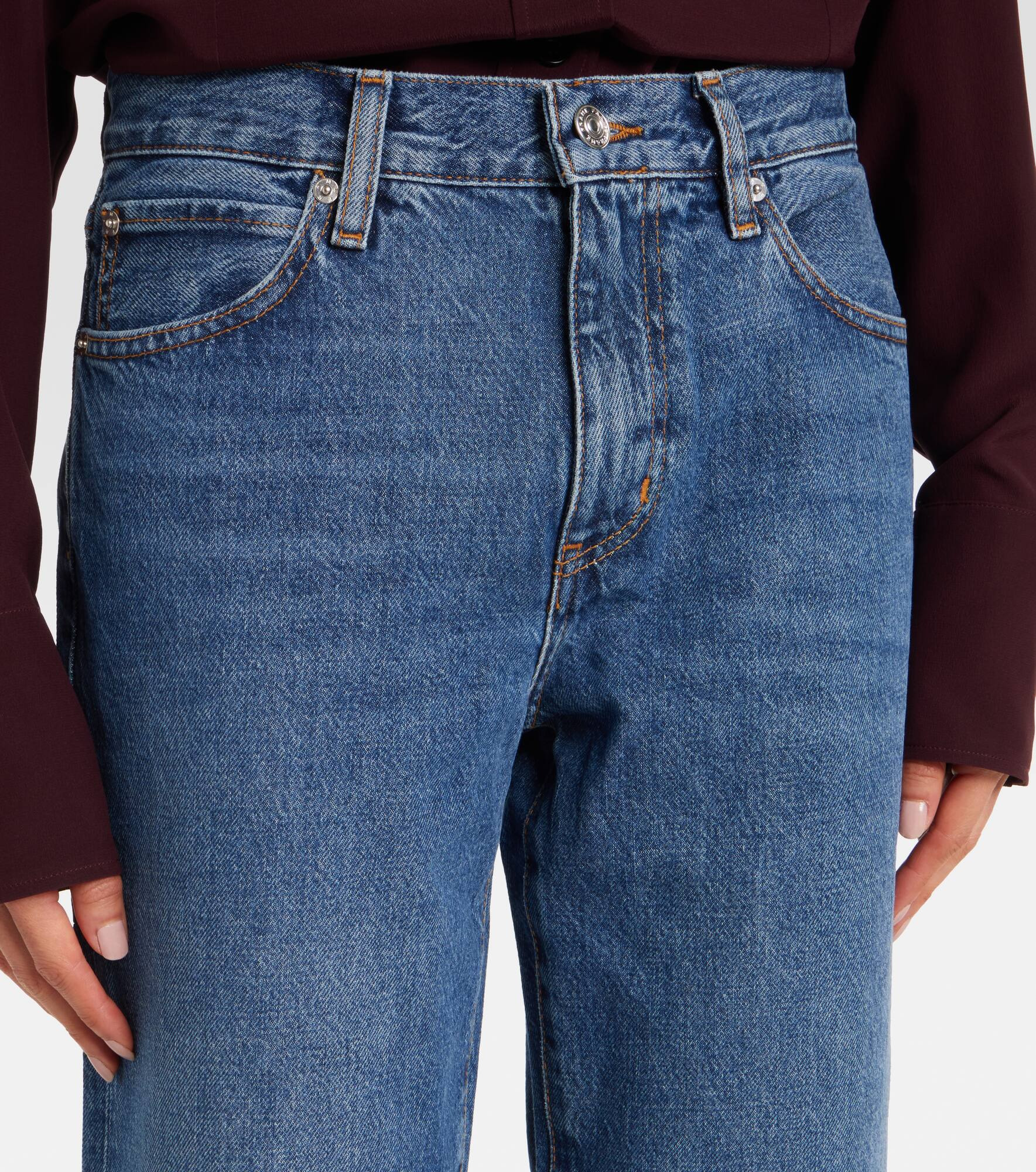The Hang low-rise straight-leg jeans - 4