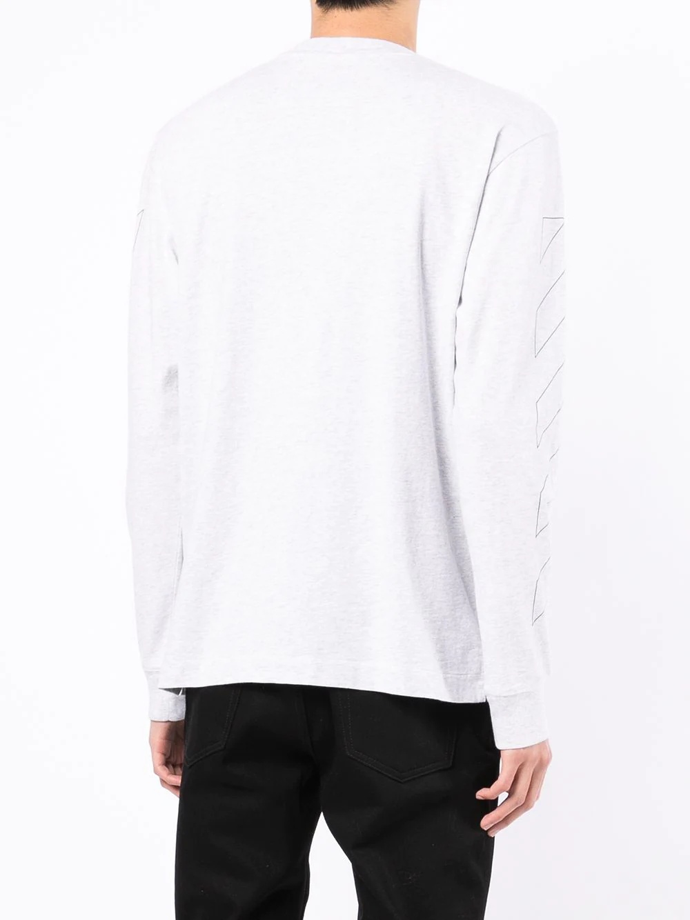 logo-print long-sleeve T-shirt - 4