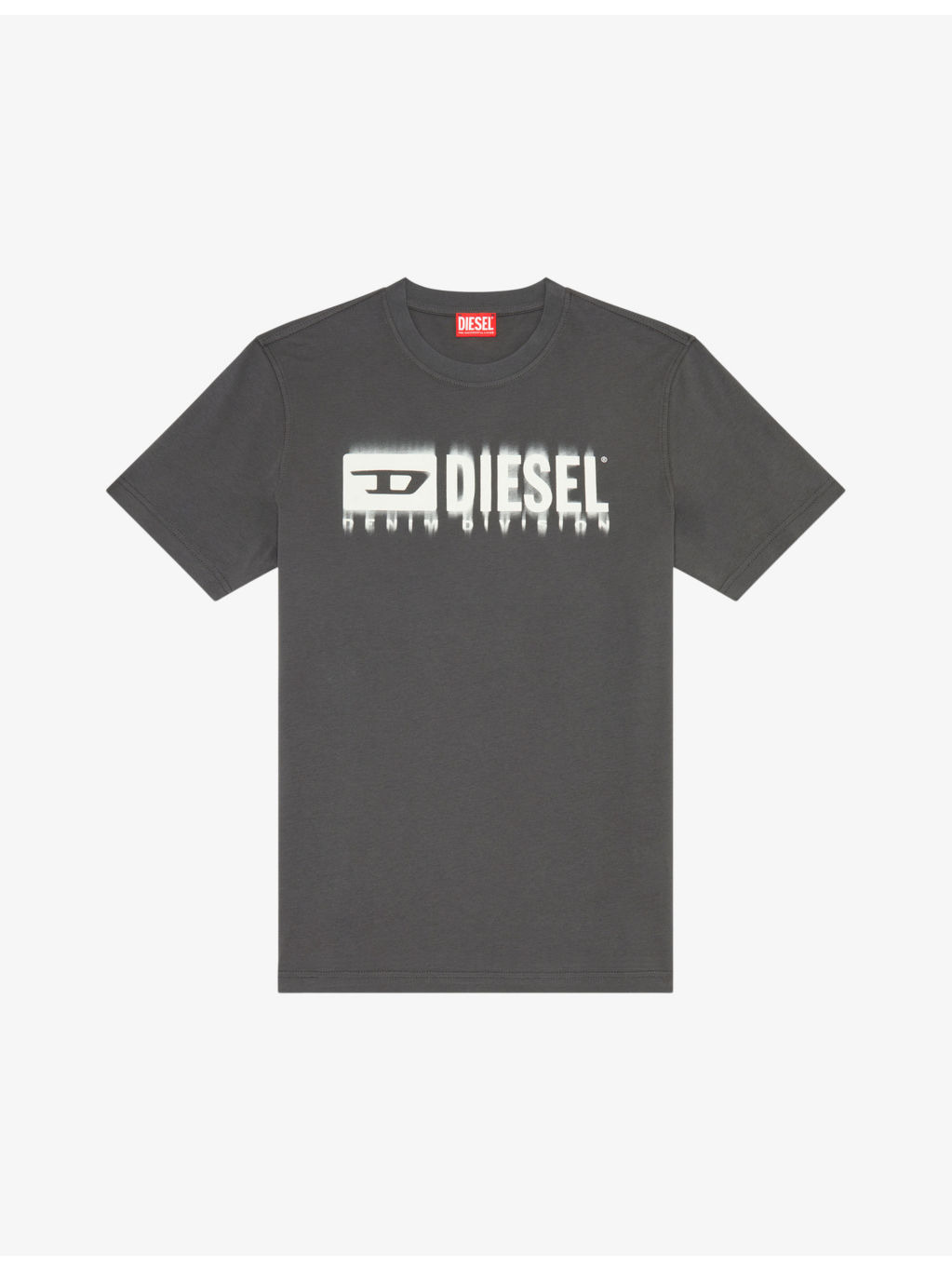 T-Adjust logo-print relaxed-fit cotton T-shirt - 1
