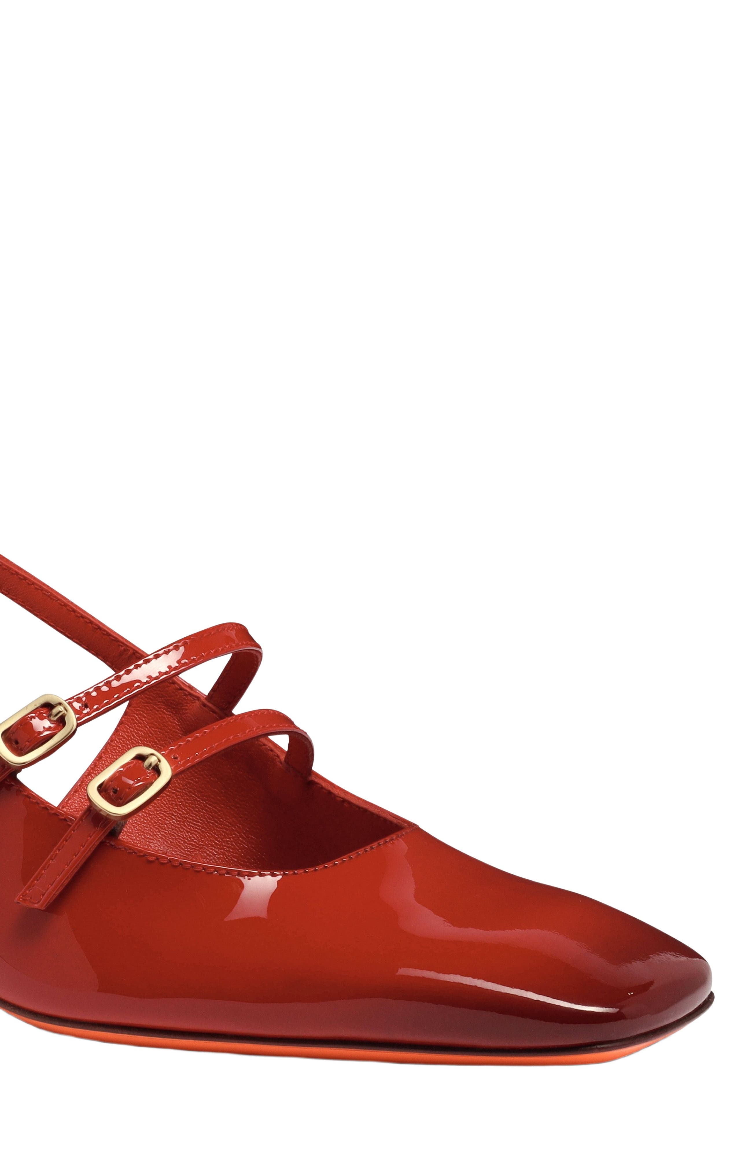 Santoni Women's mid-heel slingback in Red at Nordstrom - 5