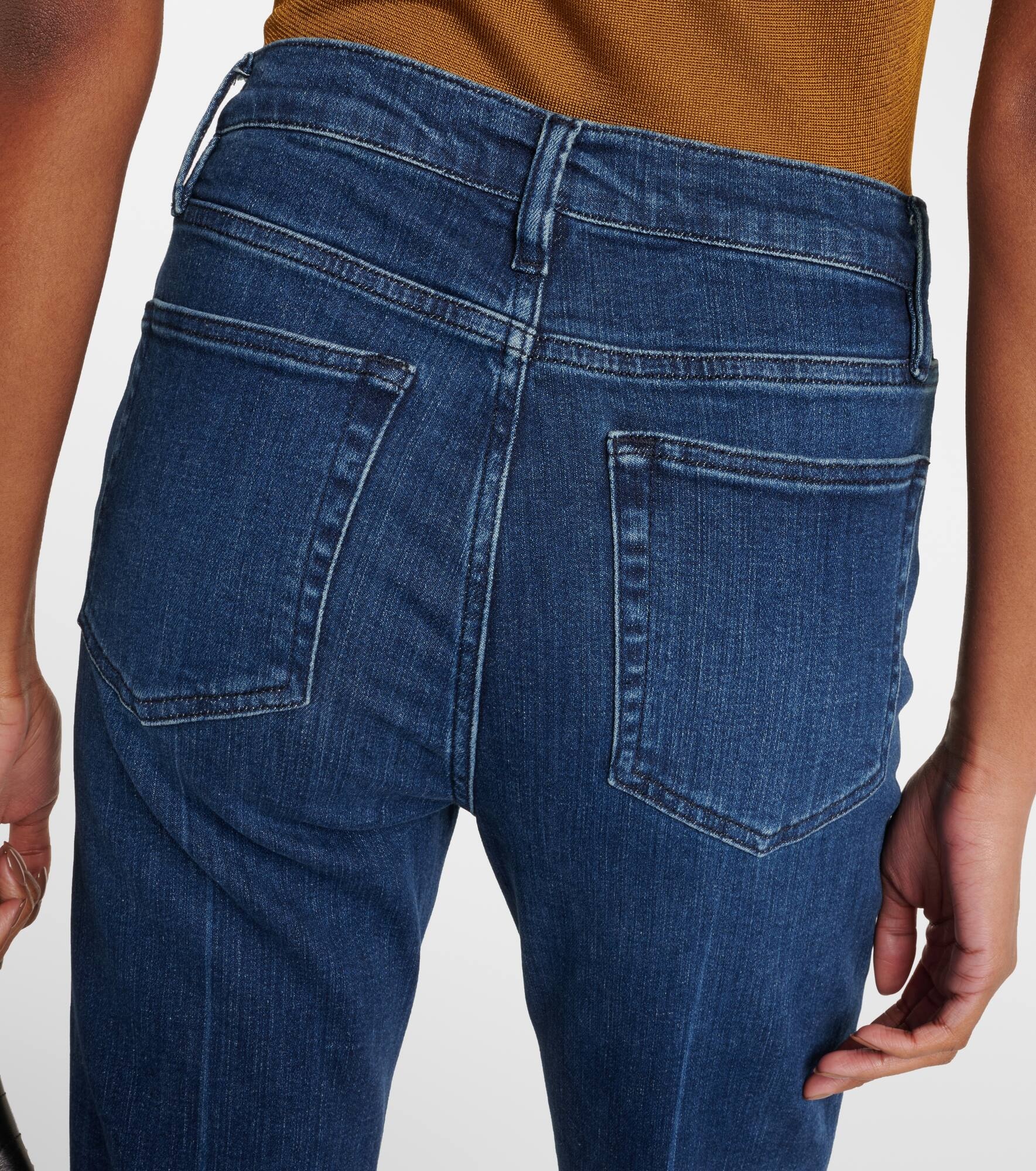 Le Easy Flare high-rise flared jeans - 6