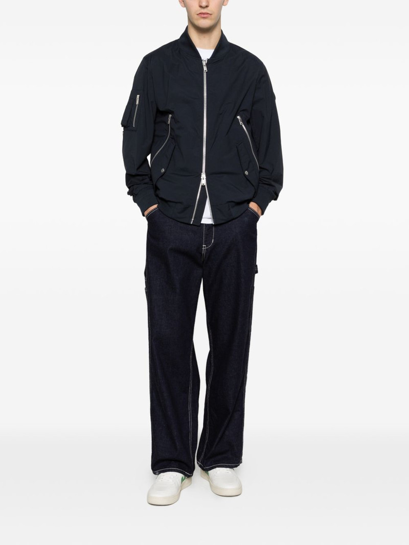 MOOSE KNUCKLES zip-pocket bomber jacket outlook