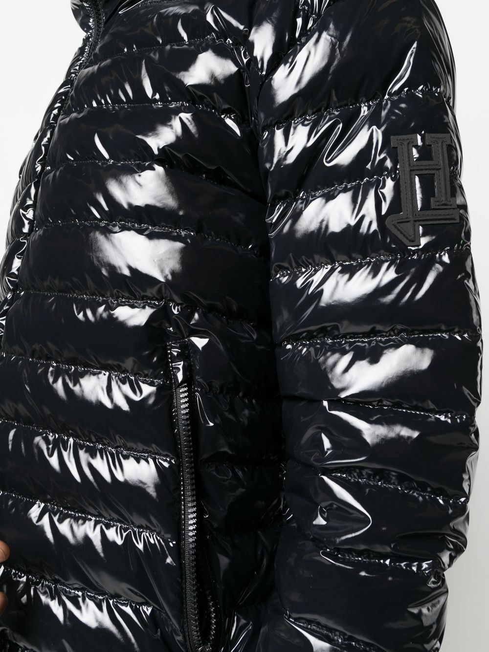 padded goose down jacket - 5