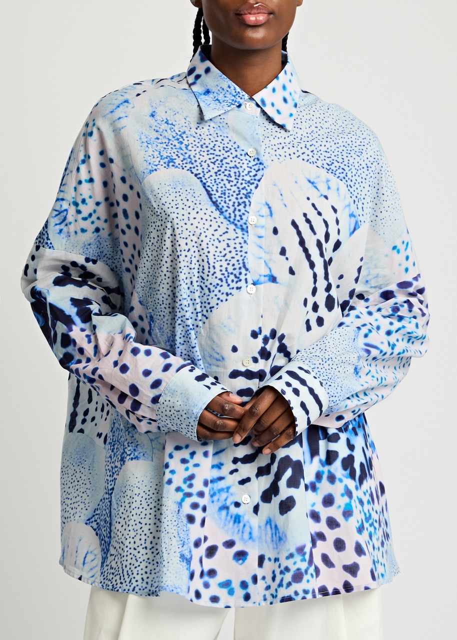 Dries Van Noten Casia Printed Cotton Shirt - 2