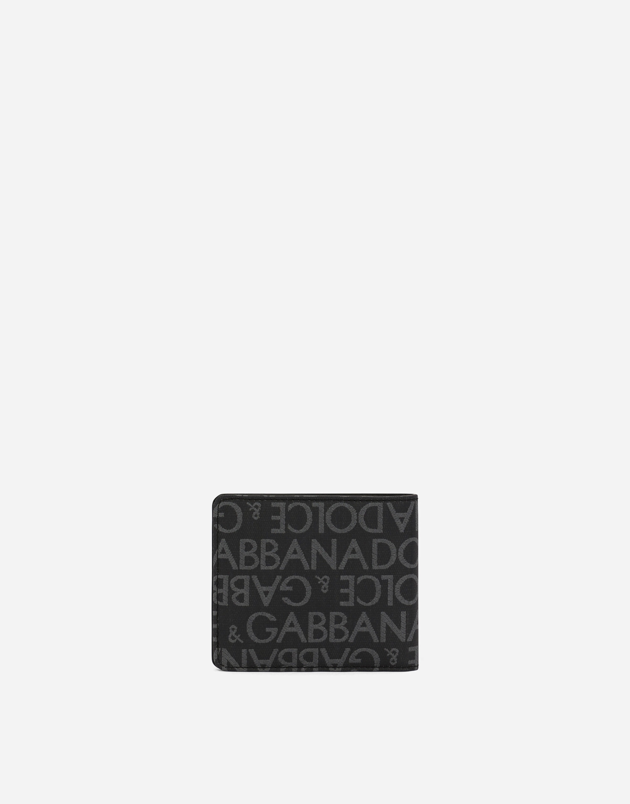 Coated jacquard bifold wallet - 3