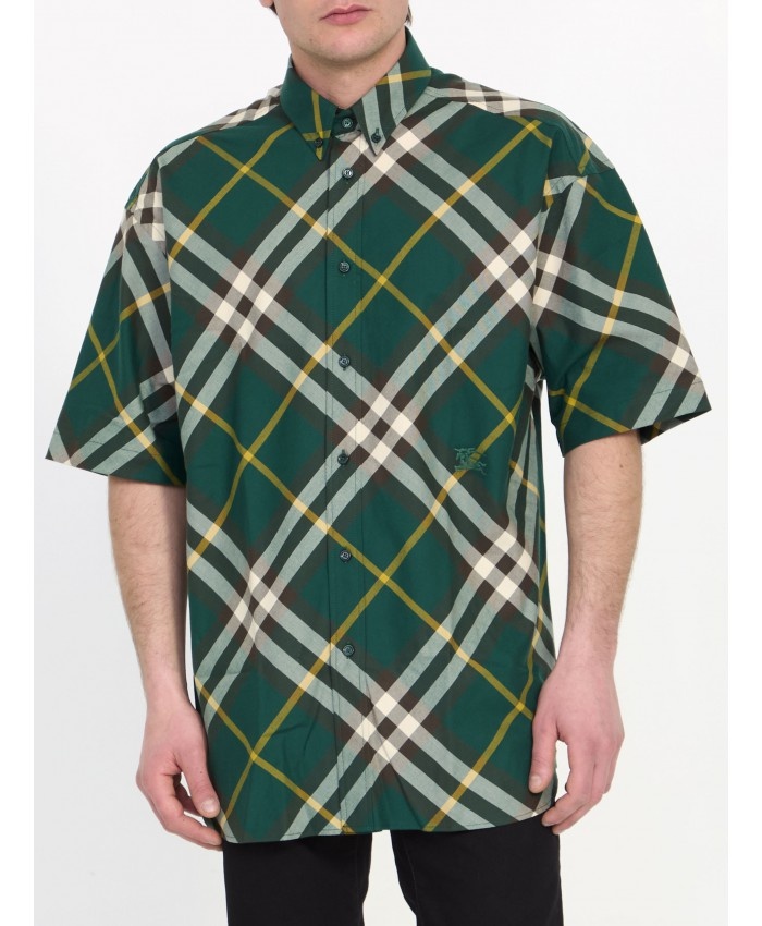 Burberry Check cotton shirt | leam | REVERSIBLE