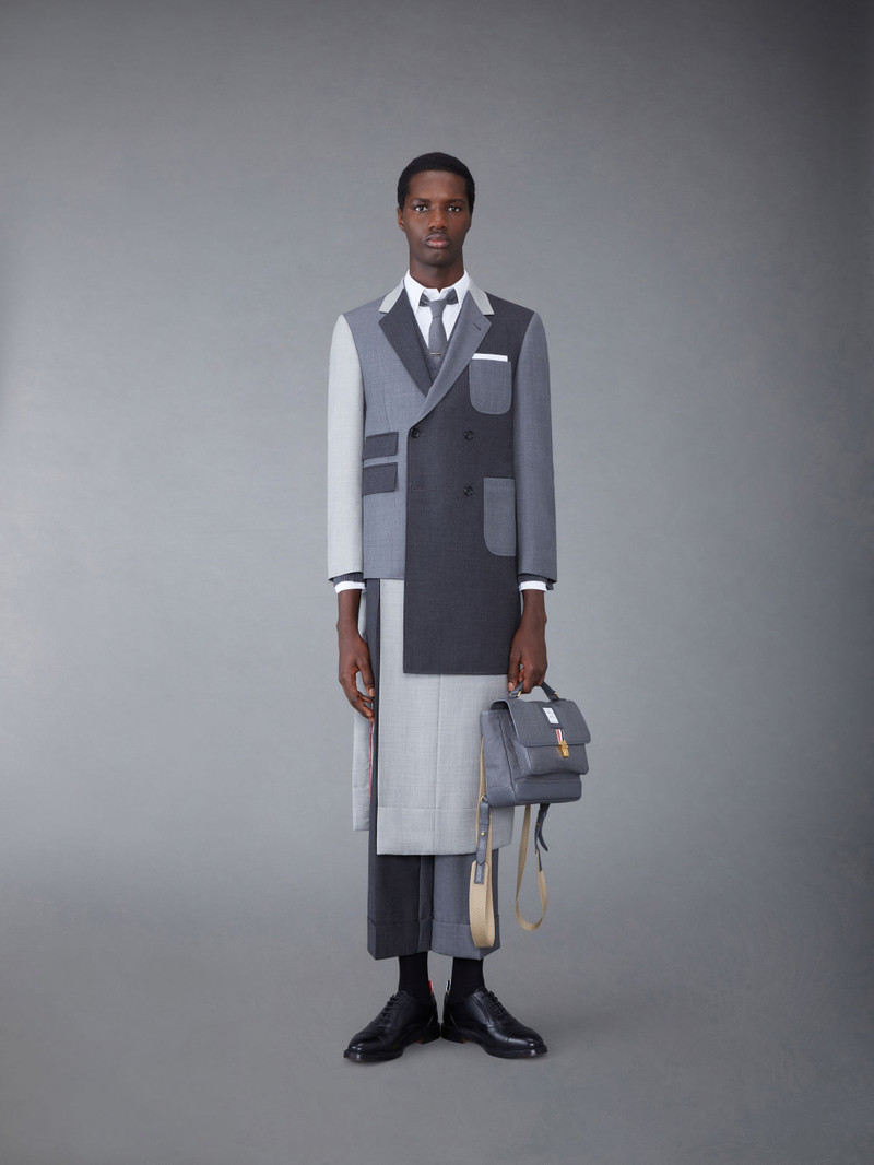 Fun-Mix Collage Super 120's Trouser and Skirt 4