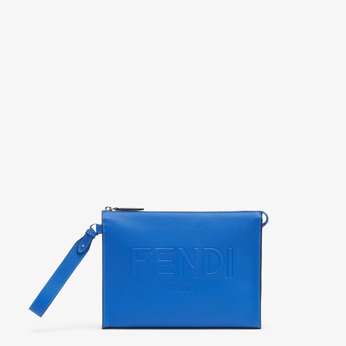 Leather Fendi Roma Flat Pouch - 1