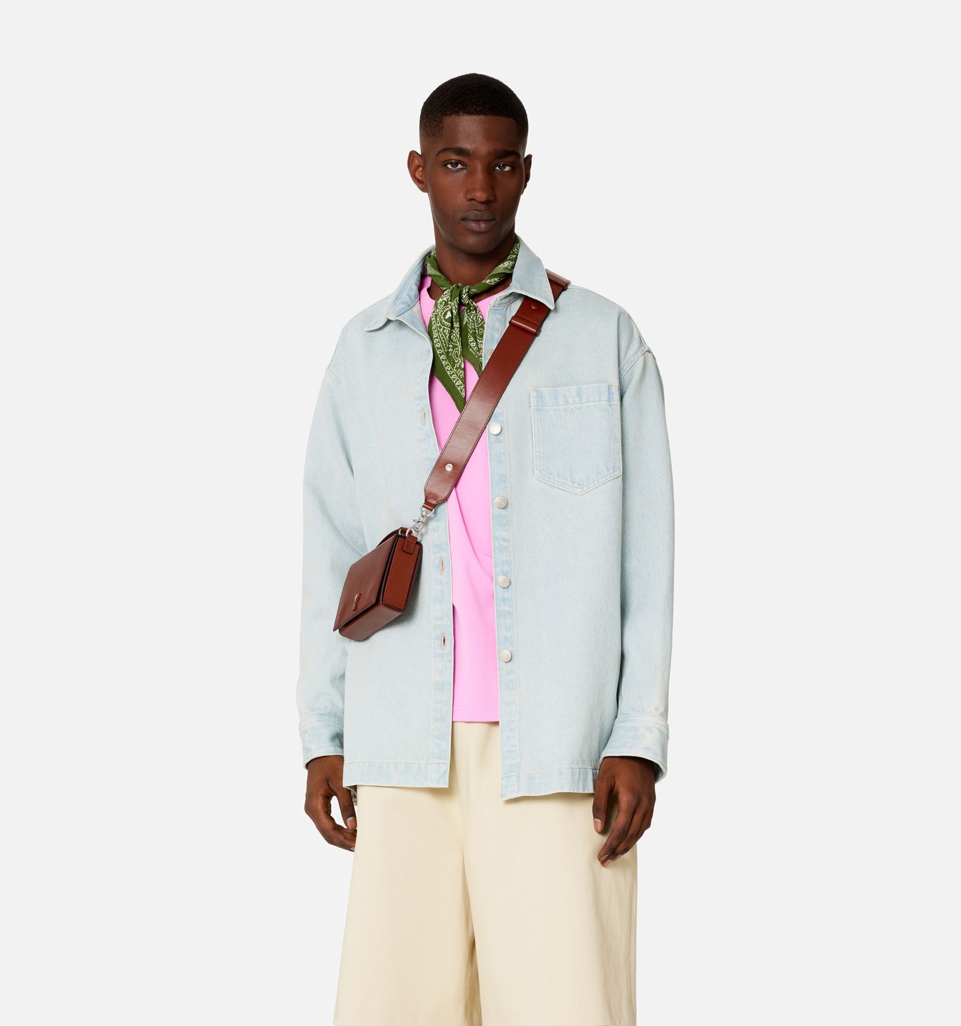 Overshirt With Ami Paris Print - 2