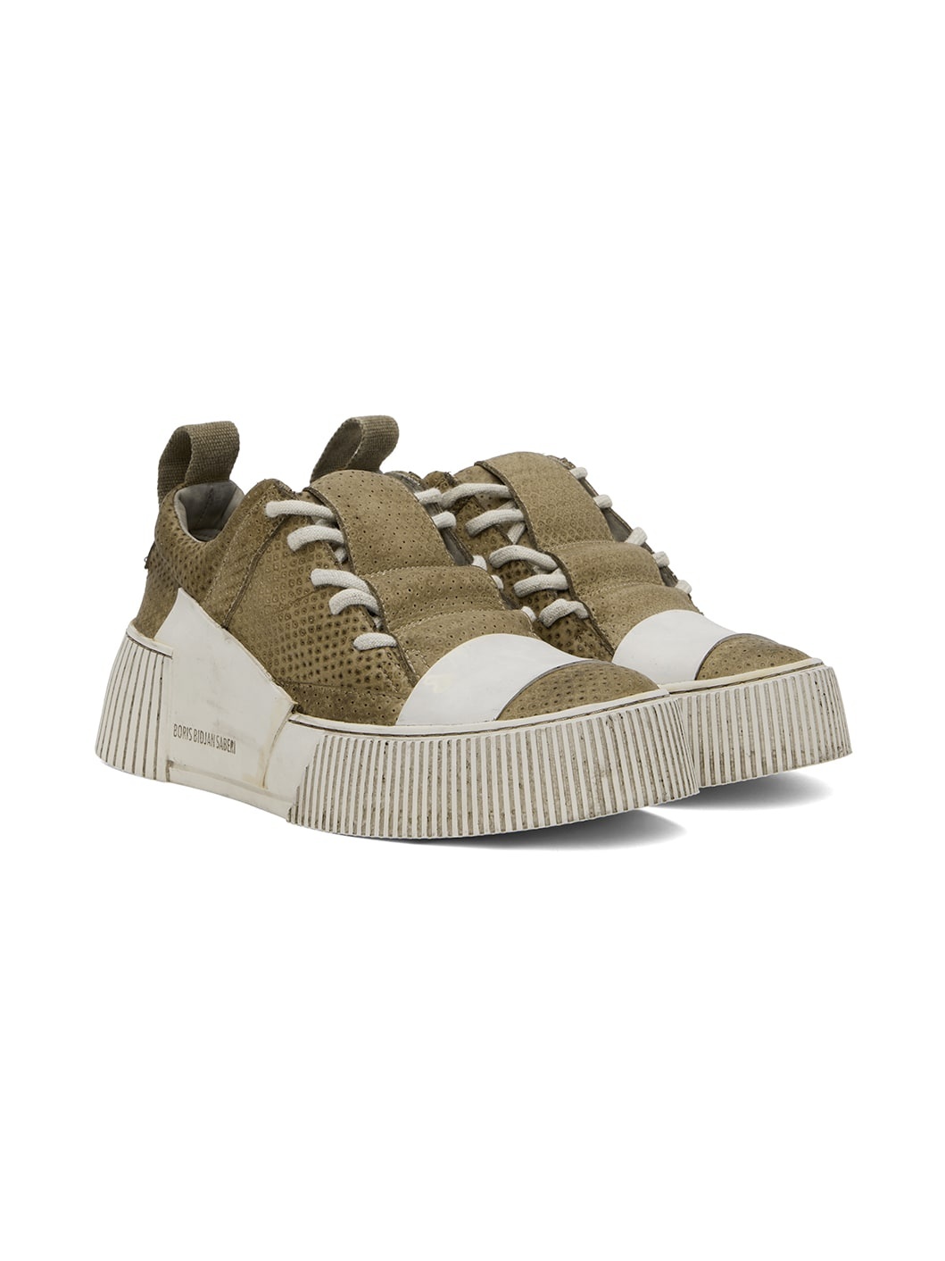Taupe Bamba 2.1 Sneakers - 4