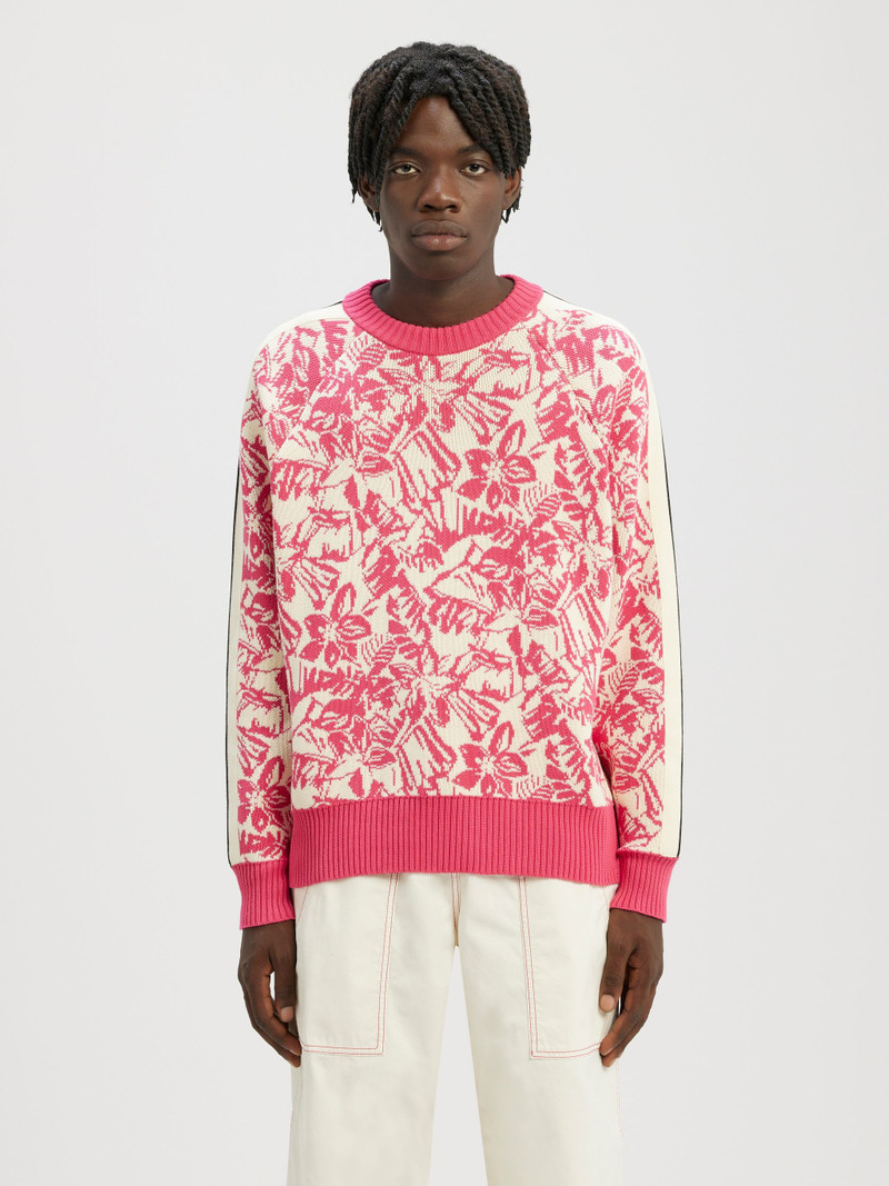 Hibiscus Intarsia Track Sweat 3