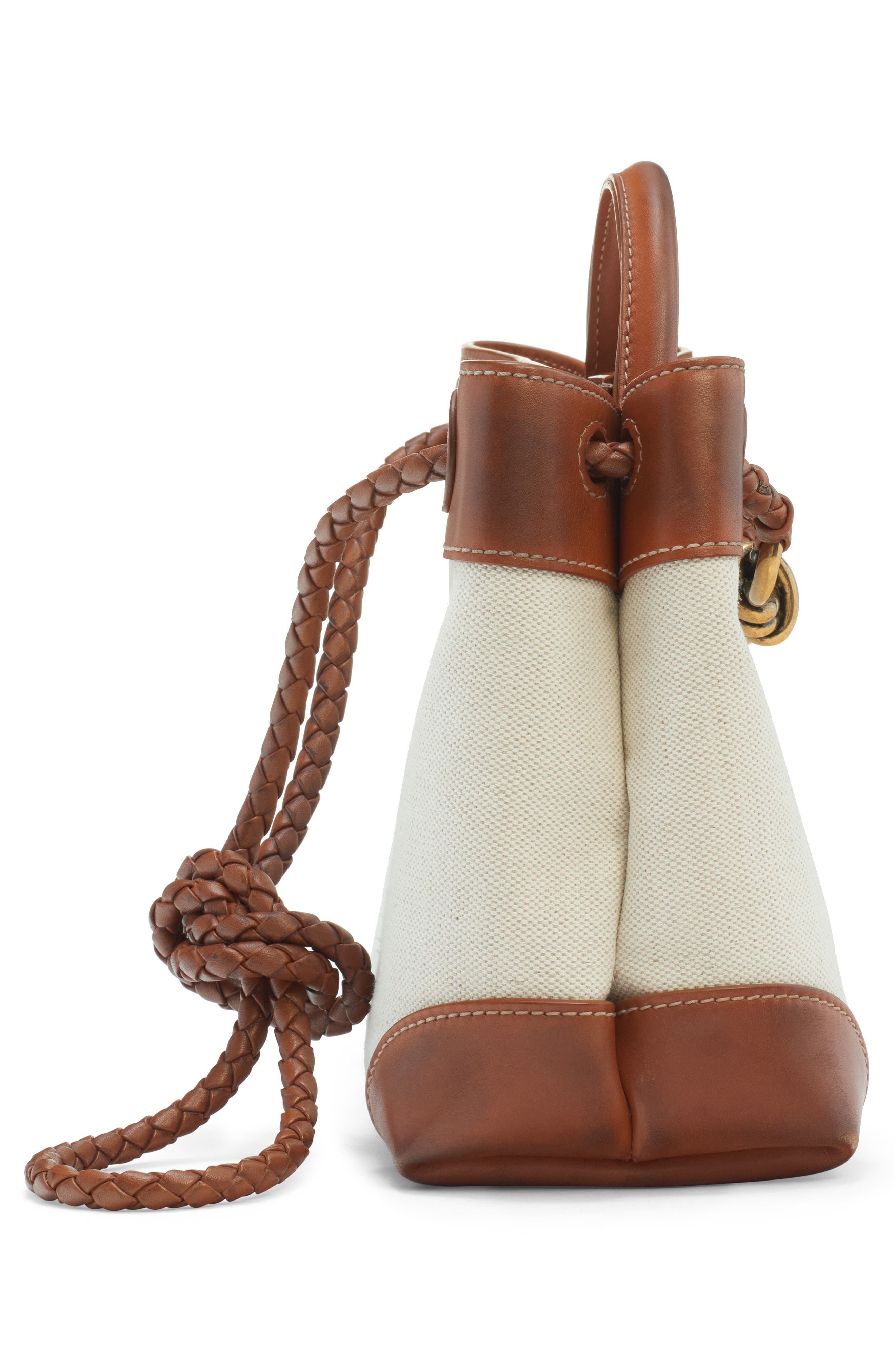 Small Andiamo Canvas Shoulder Bag - 7