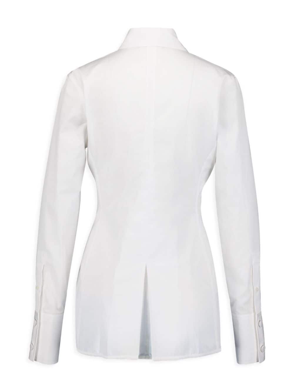 long-sleeved cotton shirt - 2