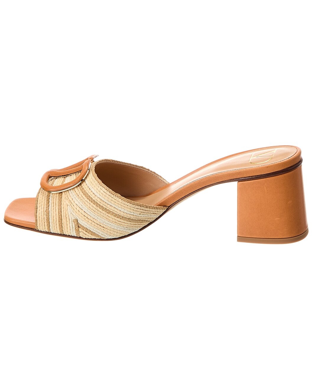 Valentino VLogo 60 Woven & Leather Sandal - 2