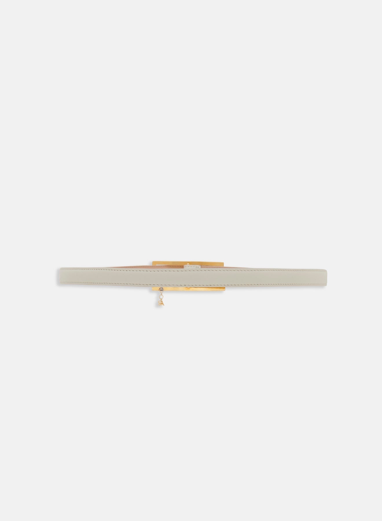 SLIM LEATHER BELT - 2