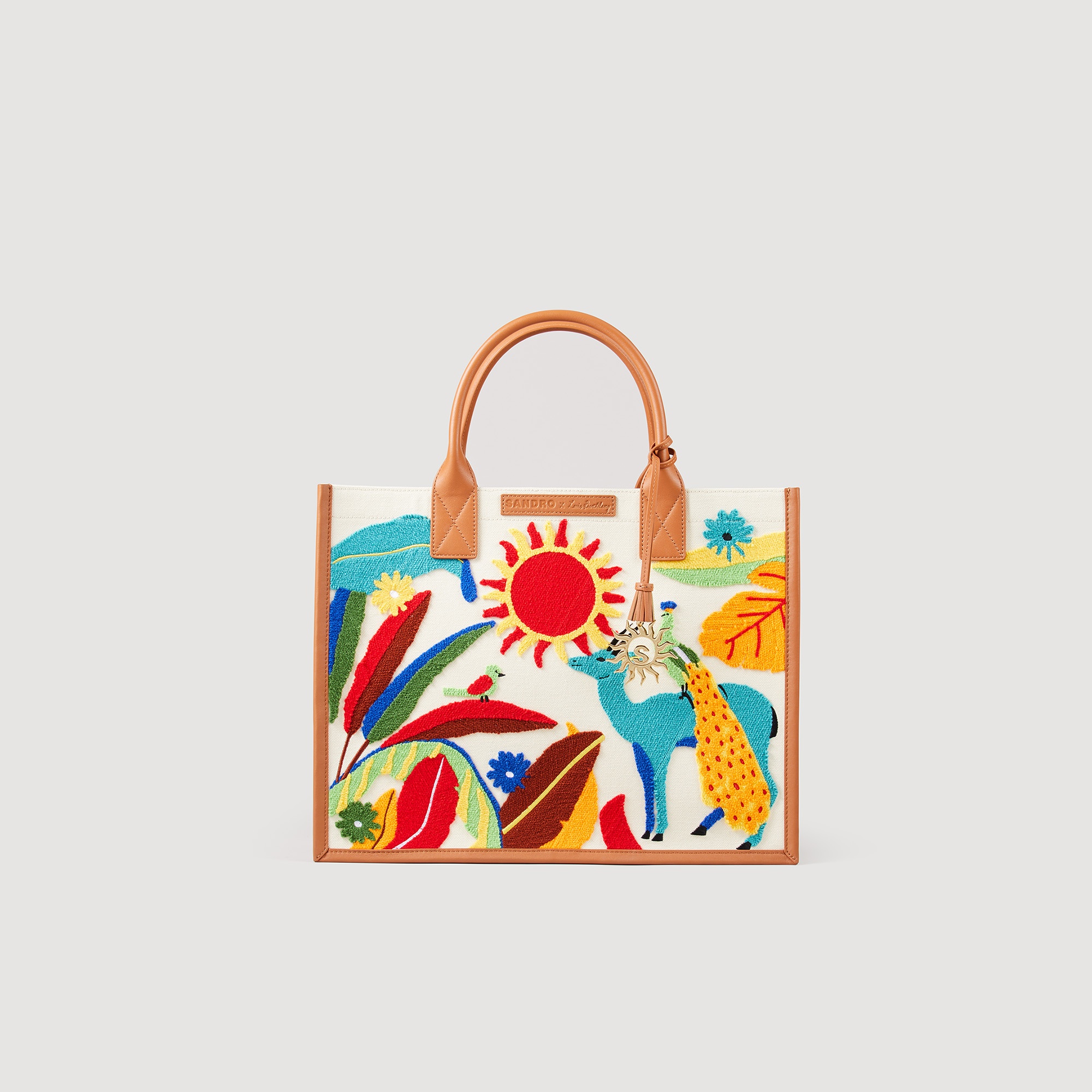 Embroidered Kasbah tote bag - 1