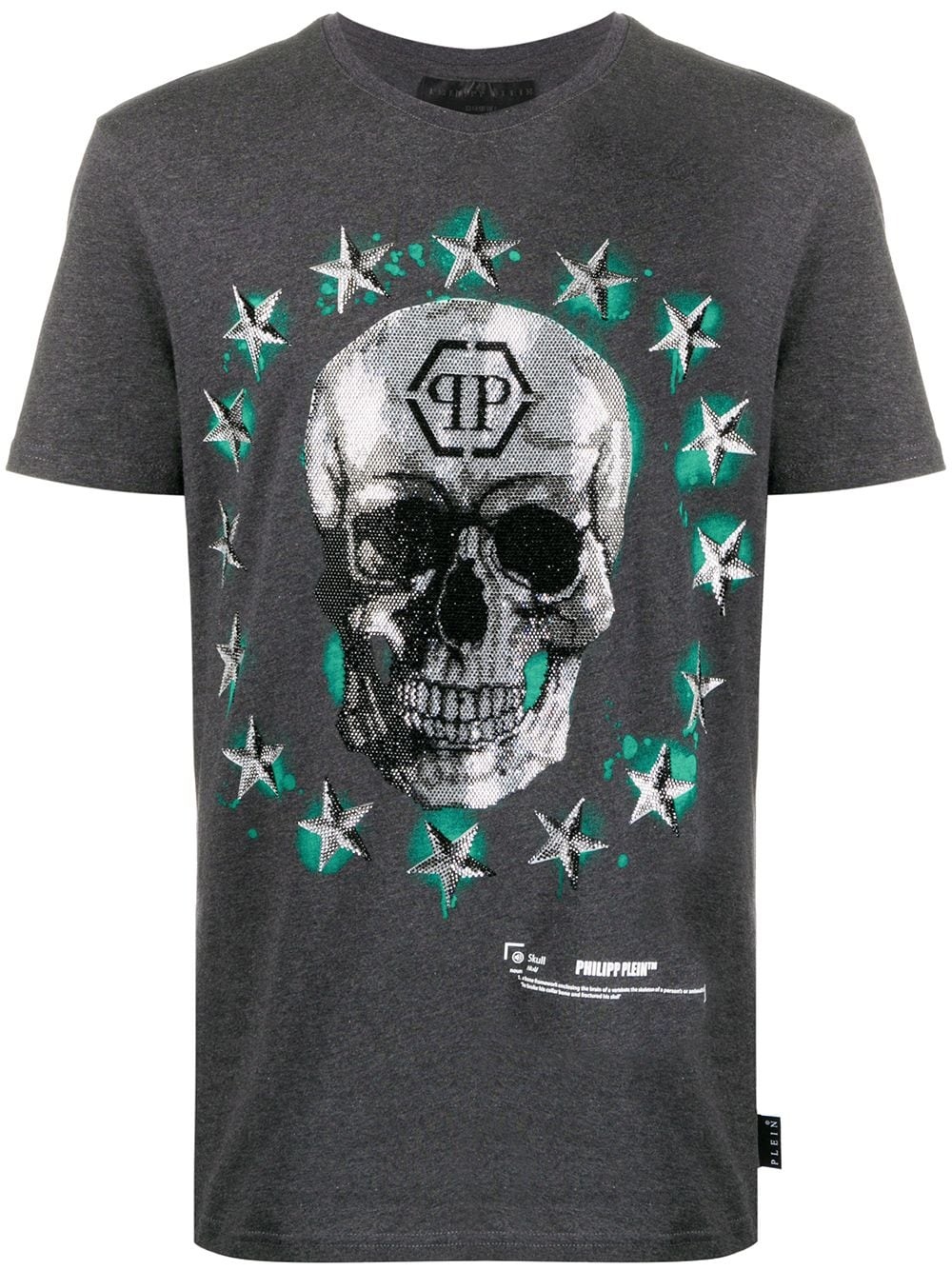 Skull logo print T-shirt - 1