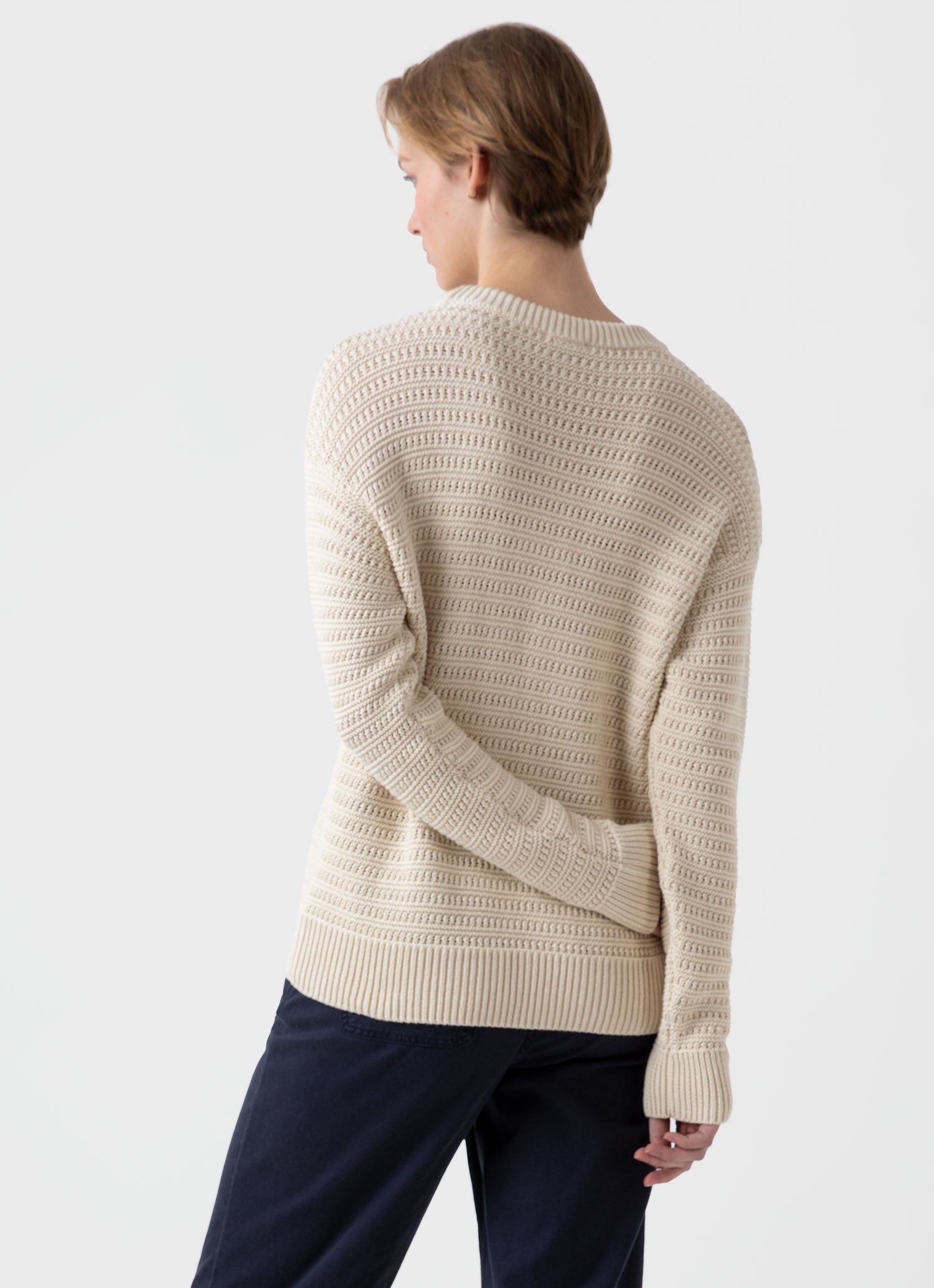 Chunky Textured Jumper - 4