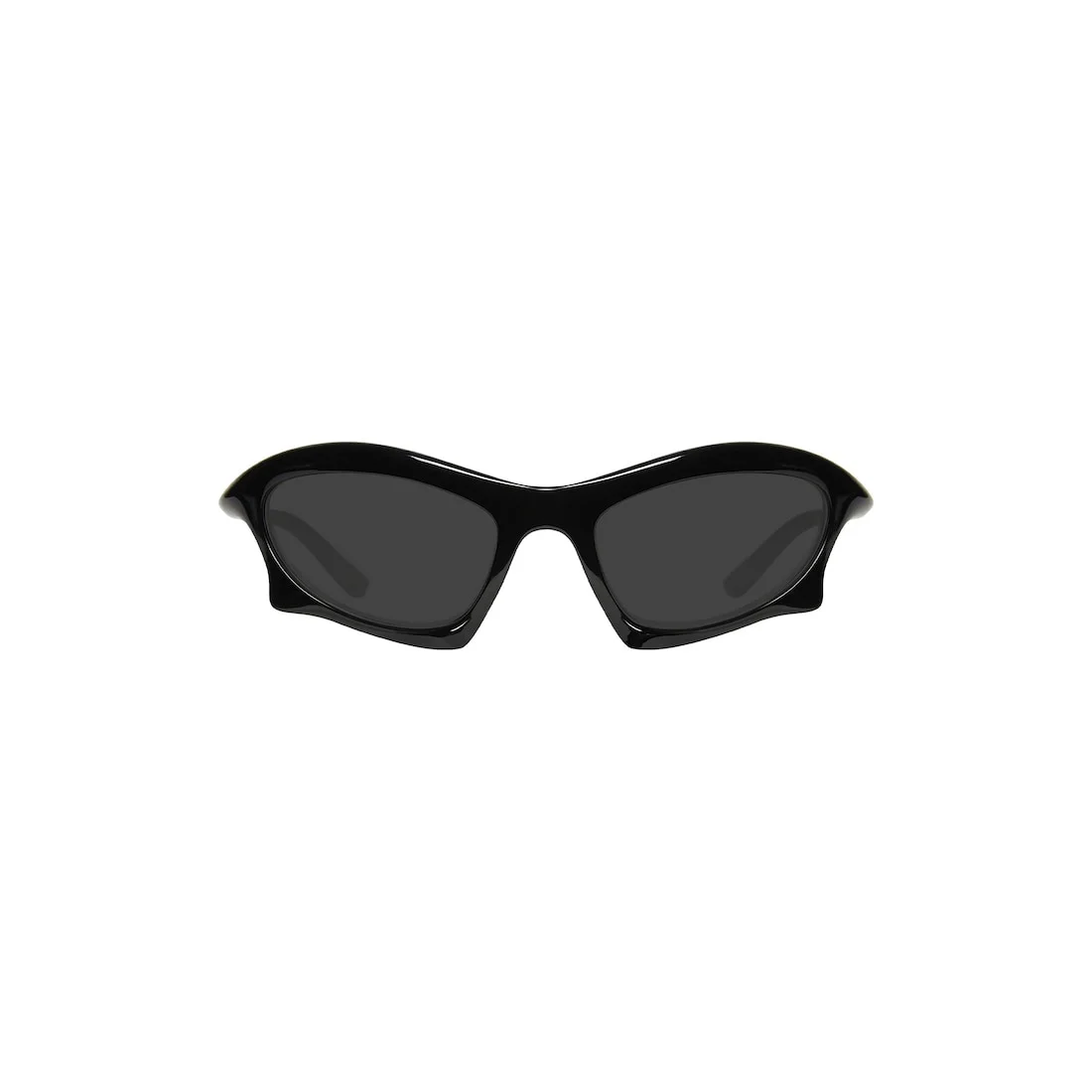 Bat Rectangle Sunglasses in Black - 1