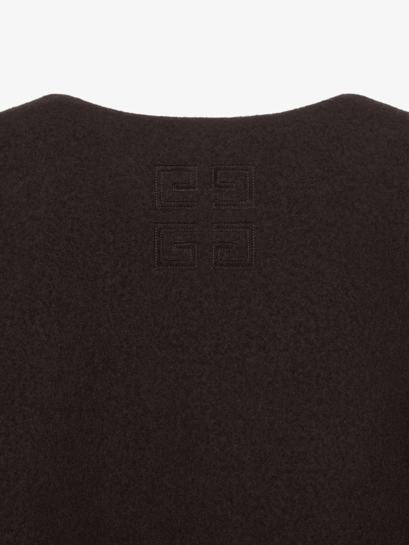 OVERSIZED VARSITY JACKET IN WOOL AND SHEARLING 6