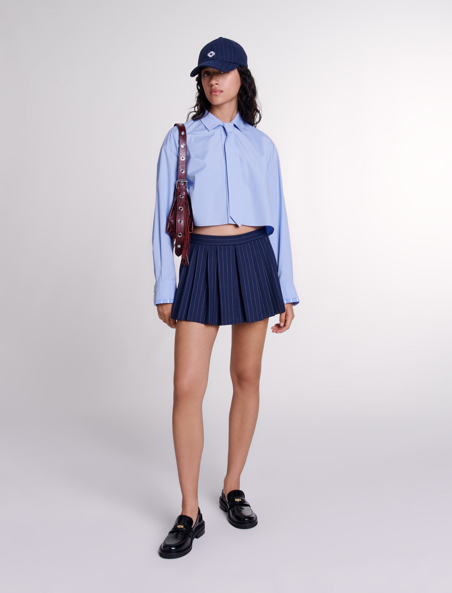 Shirt with removable tie - 8