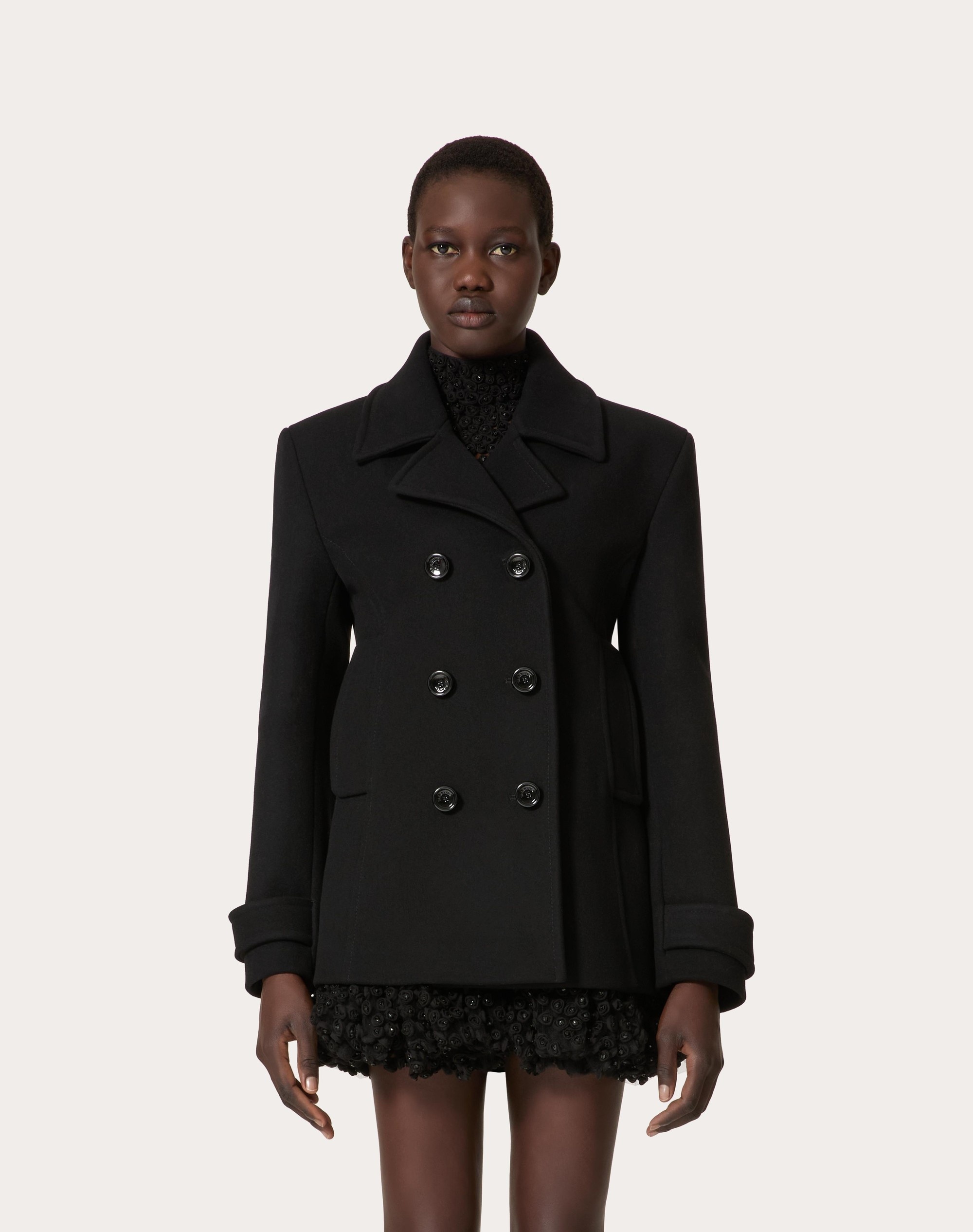 COMPACT COAT PEA COAT - 3