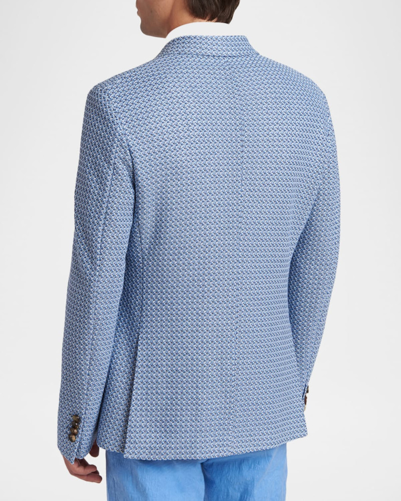 Men's Roma Honeycomb Cotton Two-Button Sport Jacket 3