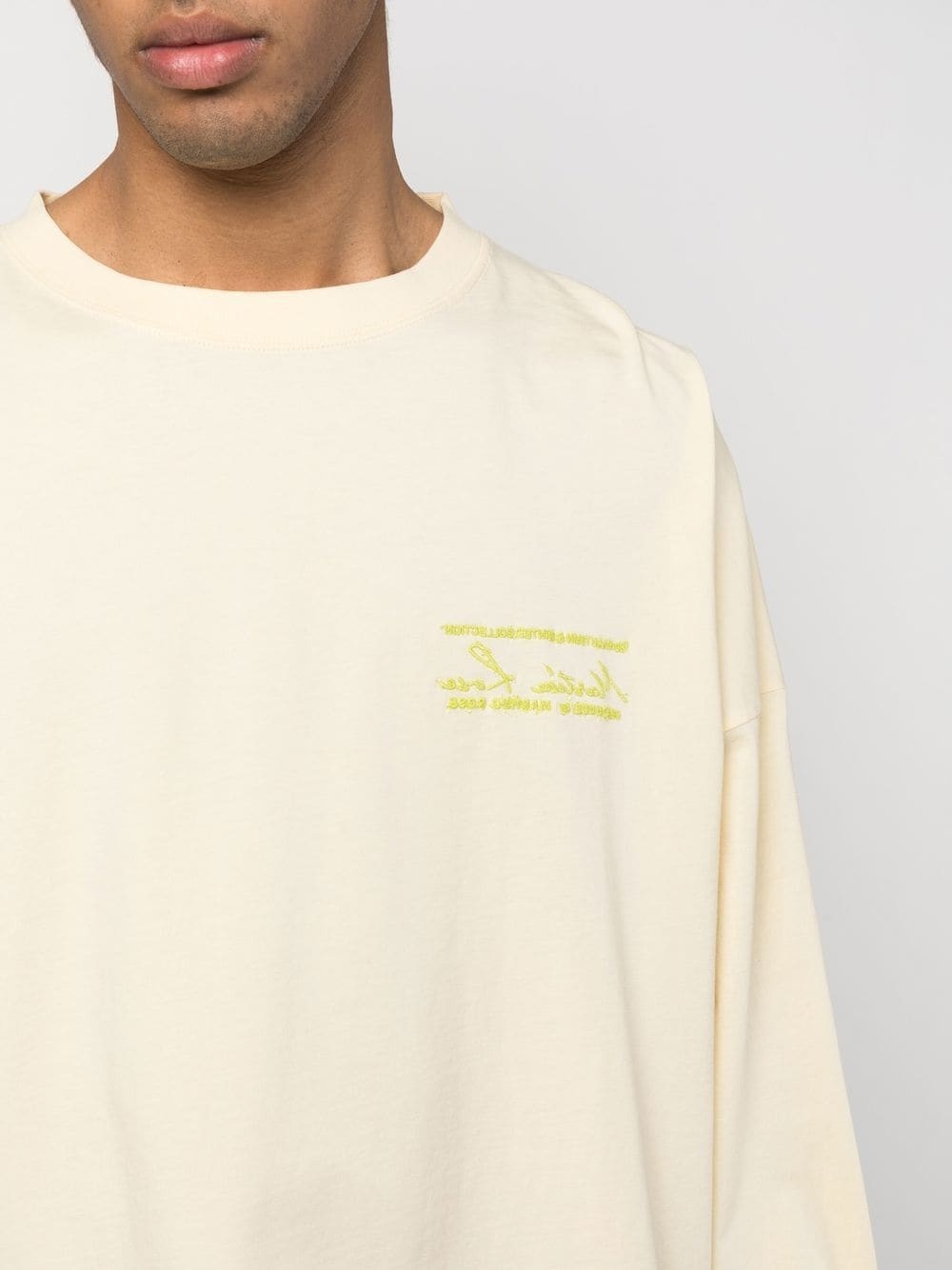 embroidered logo long-sleeve T-shirt - 5