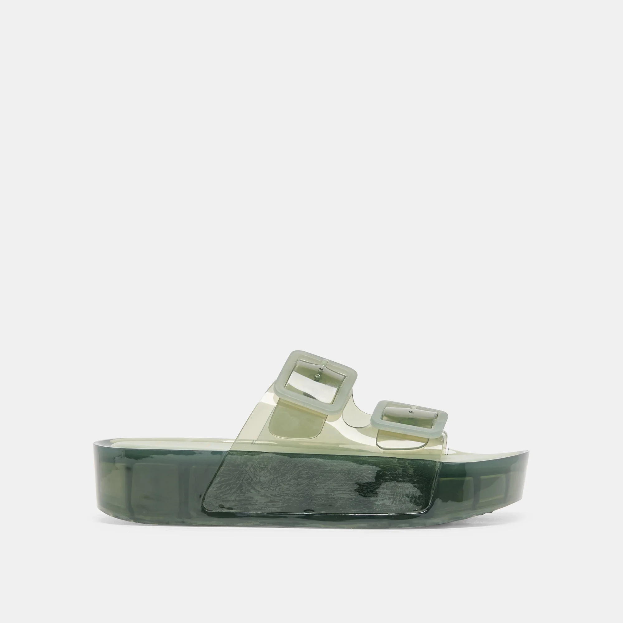 JULIO X SANDALS OLIVE VINYL - 1